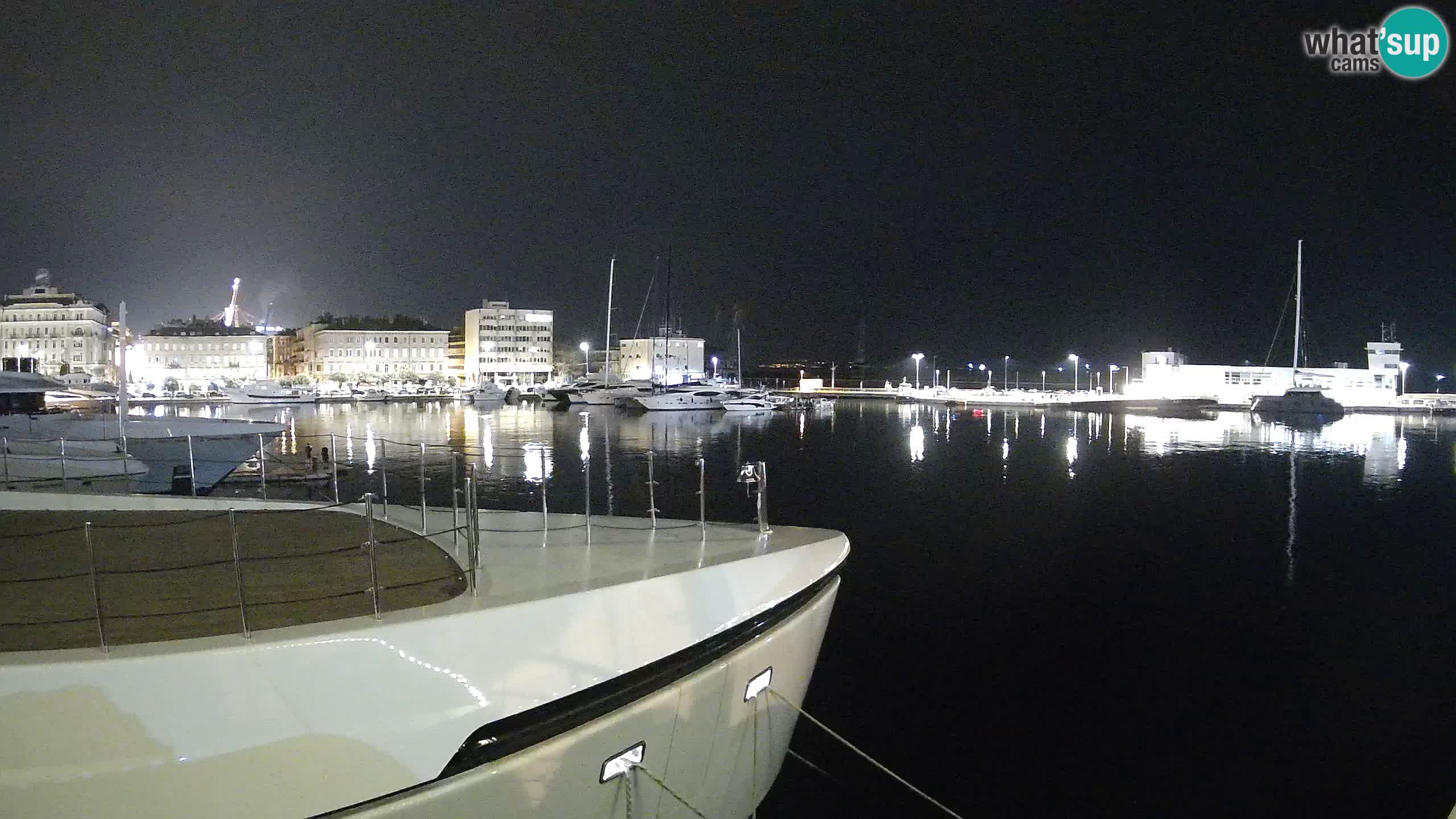 Rijeka – Botel Marina webcam en direct