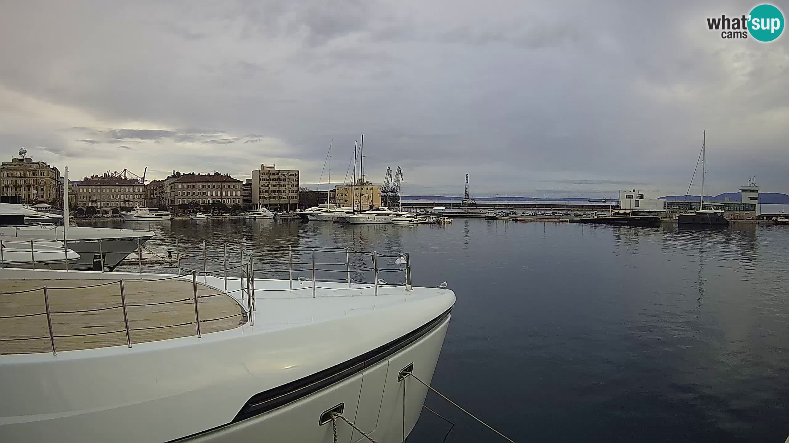 Rijeka – Botel Marina webcam en direct