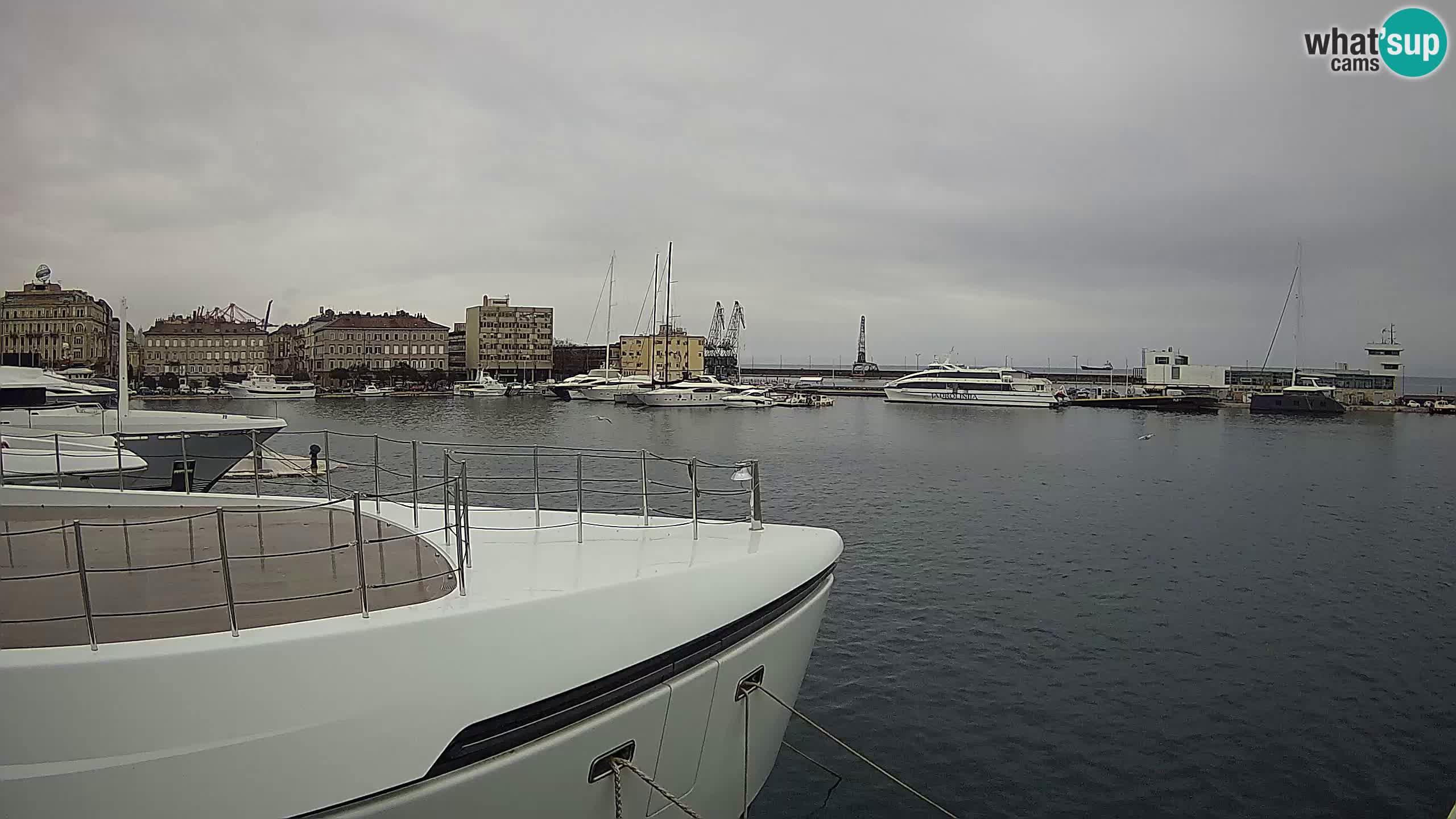Rijeka – Botel Marina web kamera