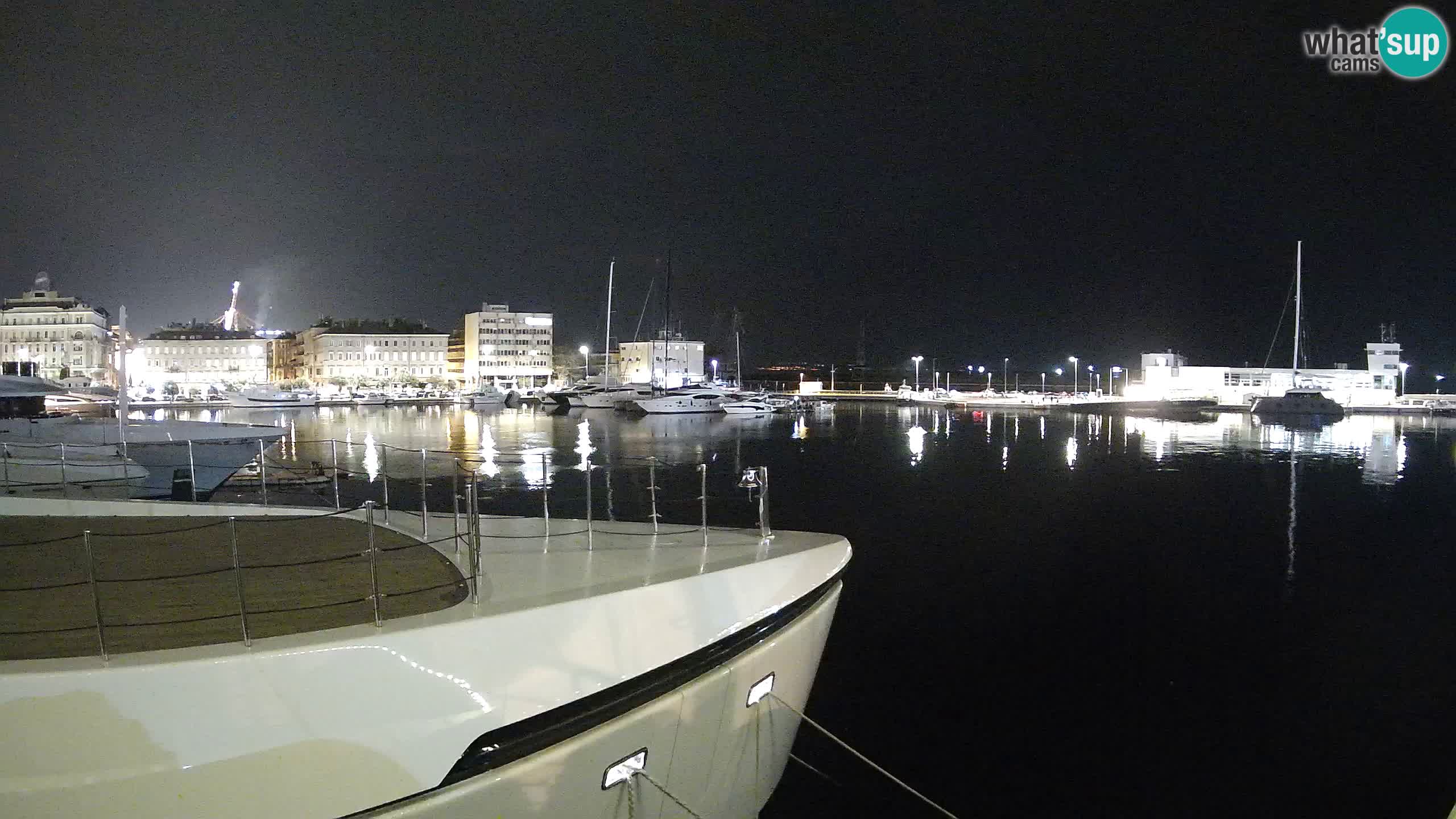 Botel Marina – Rijeka webcam