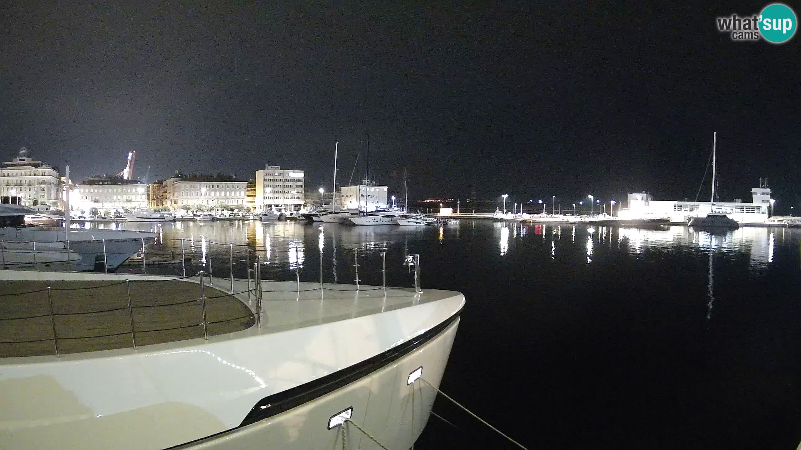 Rijeka – Botel Marina webcam en direct