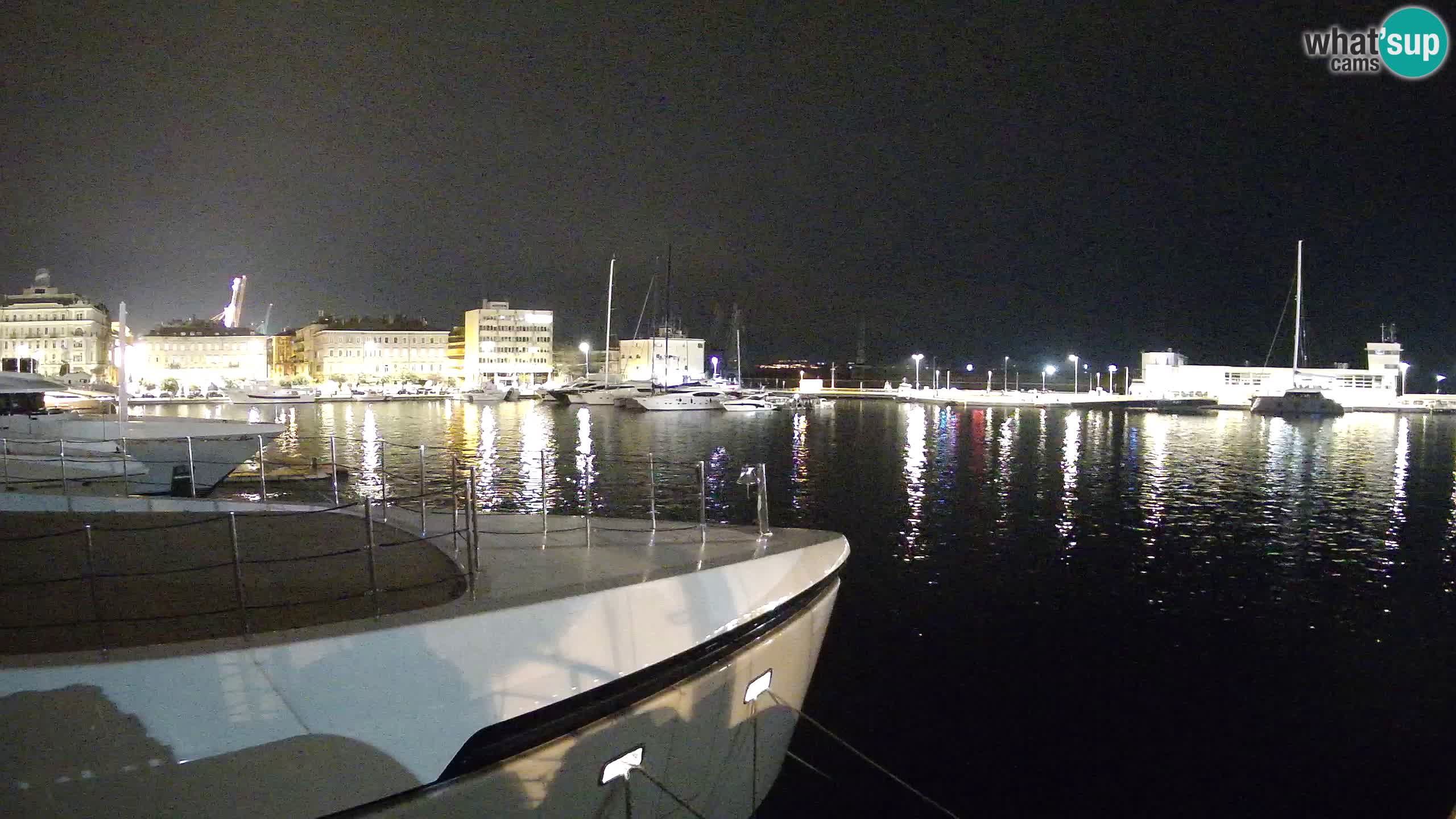 Rijeka – Botel Marina webcam en direct