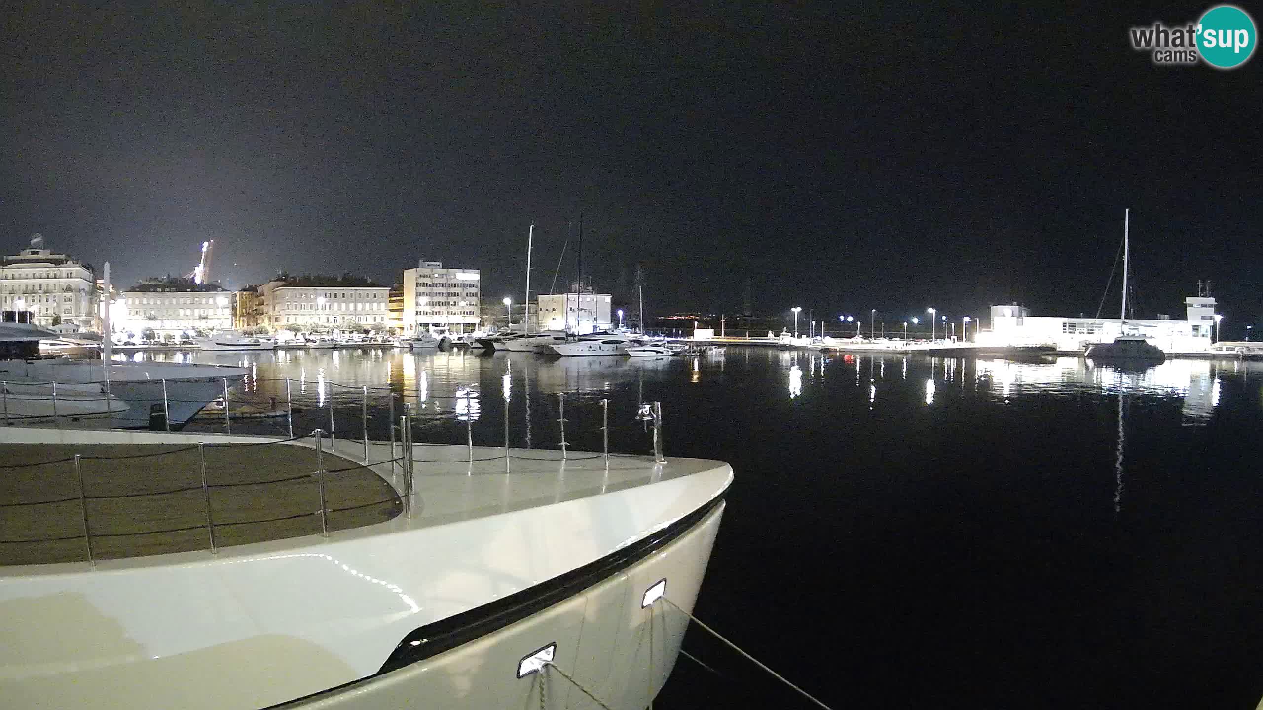 Reka – Botel Marina spletna kamera