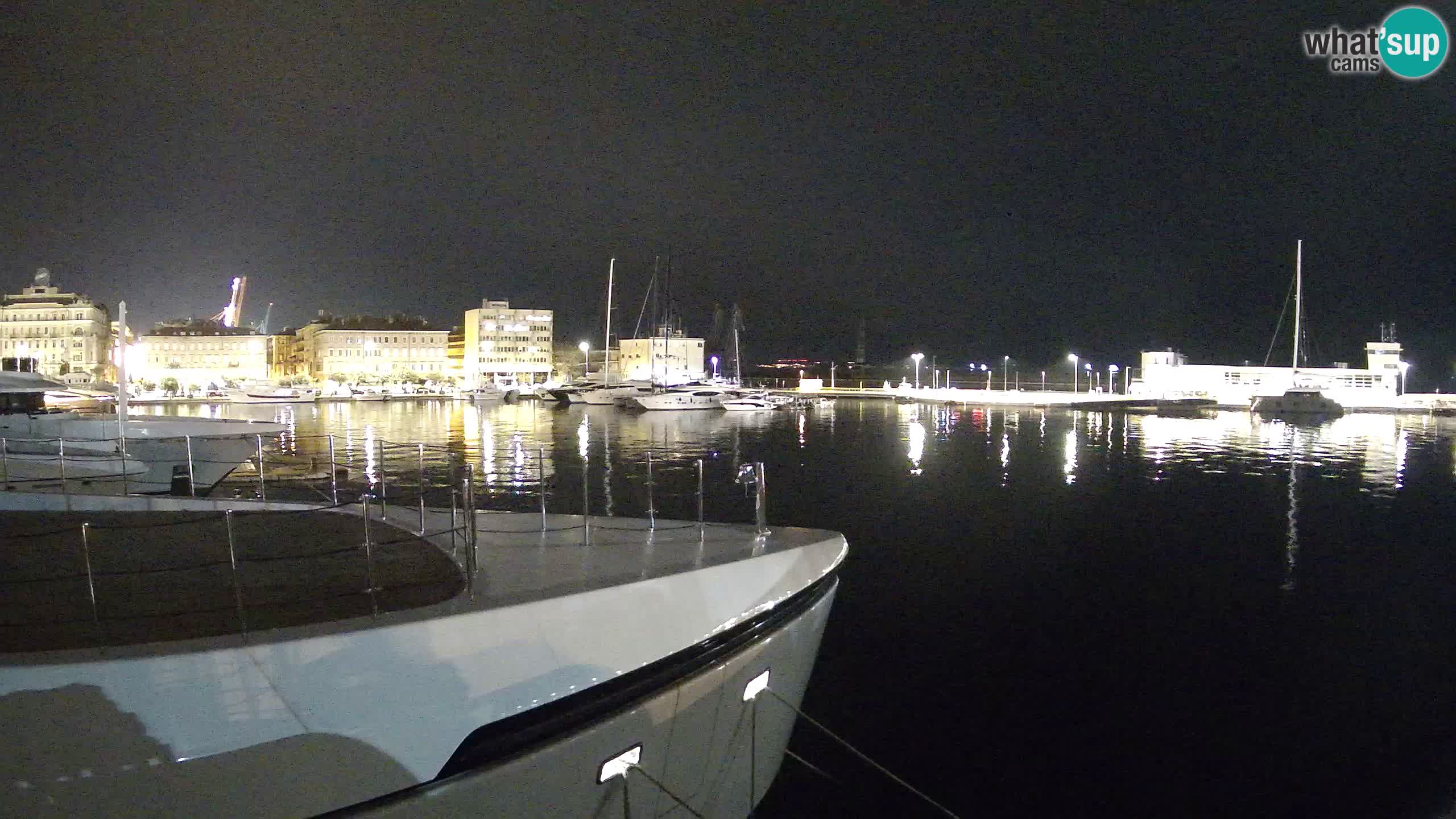 Rijeka – Botel Marina webcam en direct