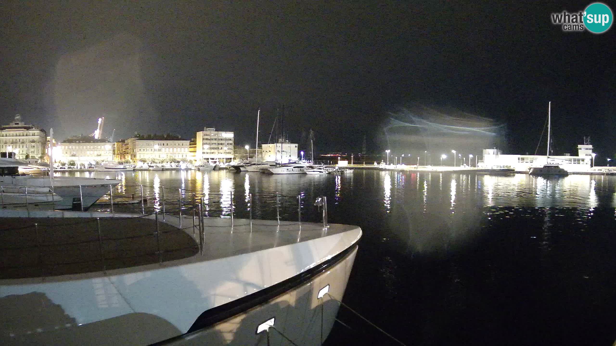 Rijeka – Botel Marina web kamera