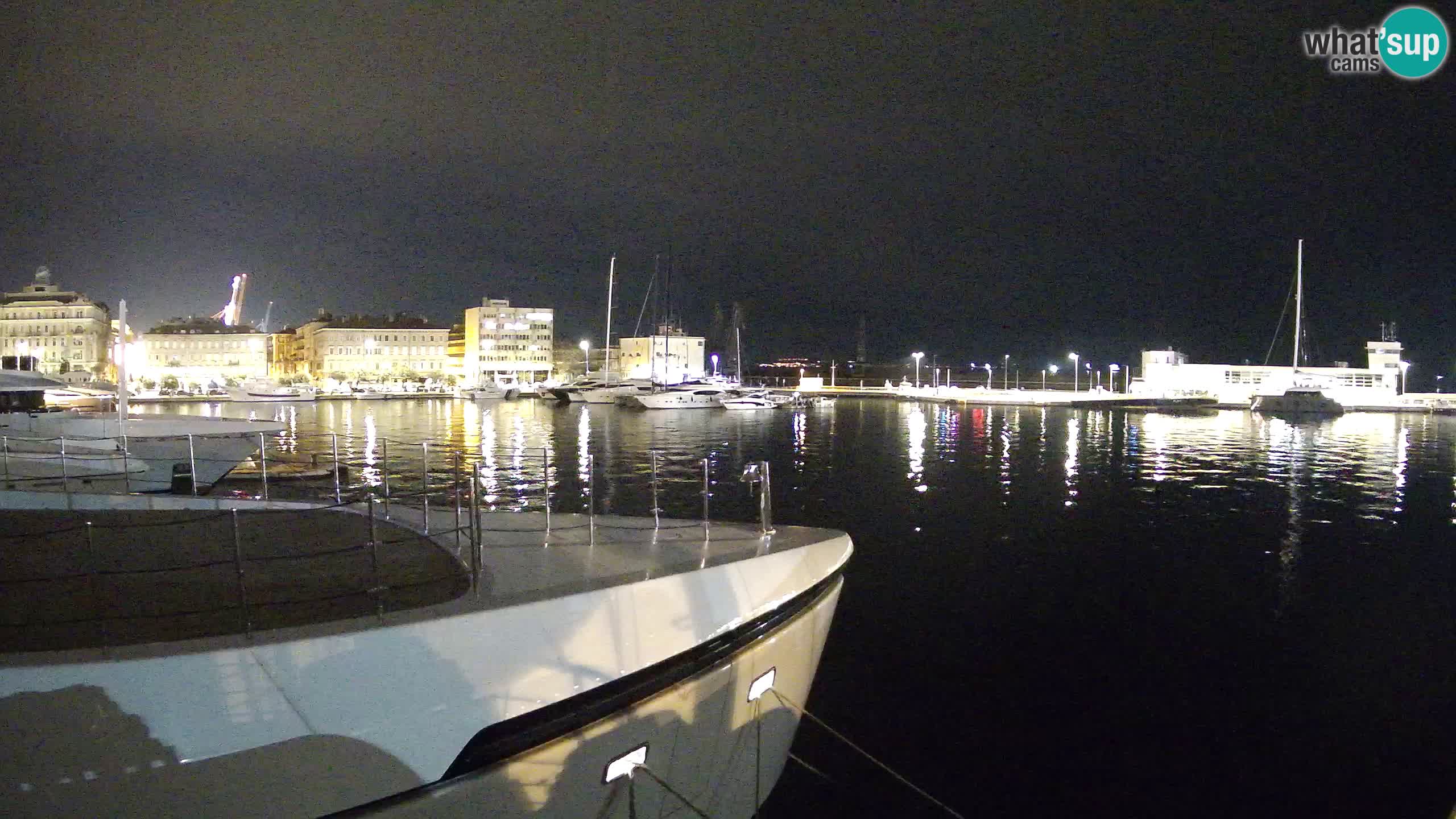 Reka – Botel Marina spletna kamera