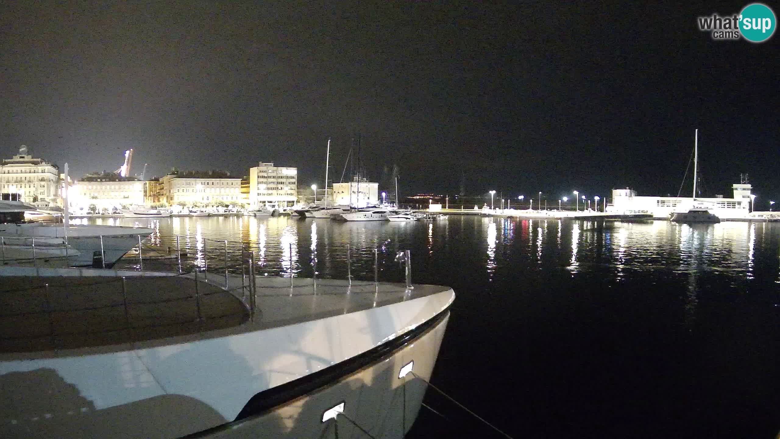 Botel Marina cámara web en vivo Rijeka