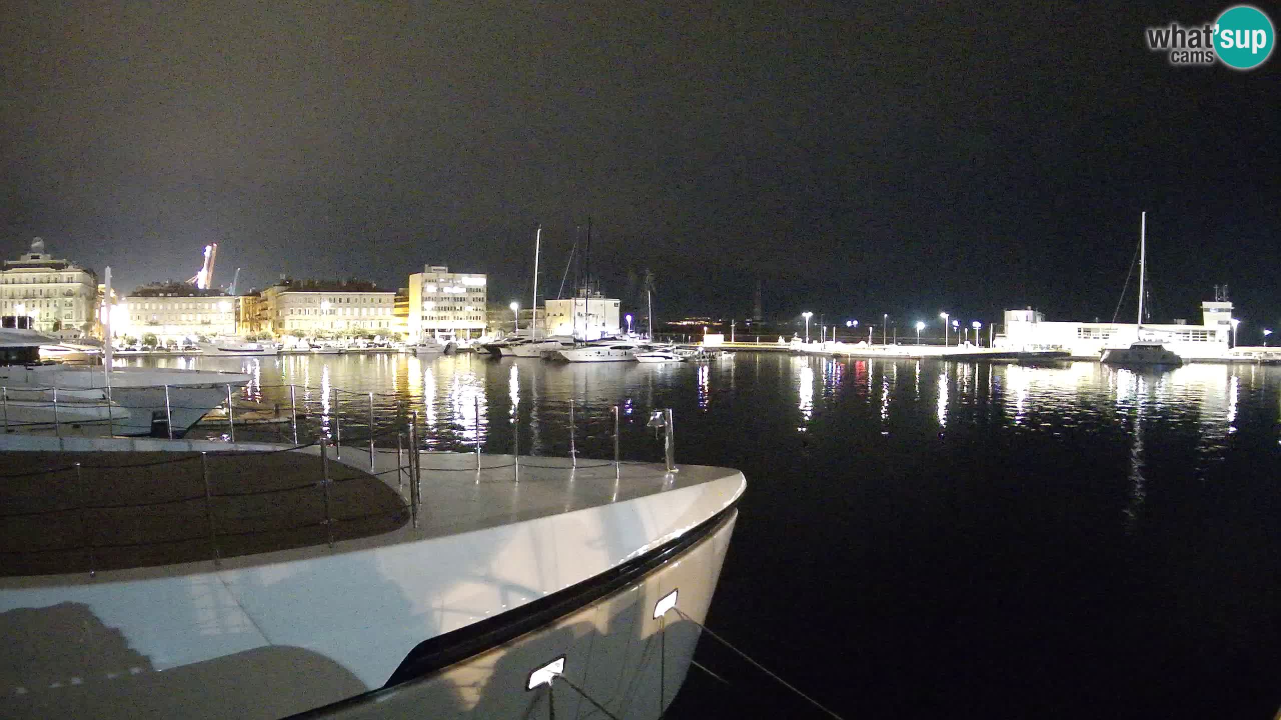Rijeka – Botel Marina webcam en direct