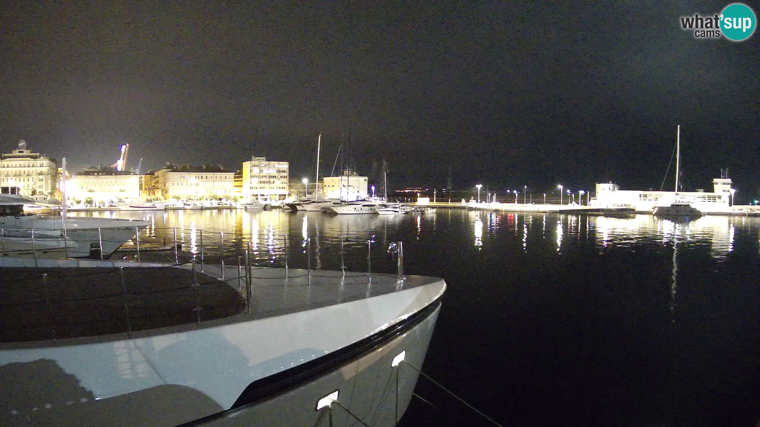 Botel Marina cámara web en vivo Rijeka