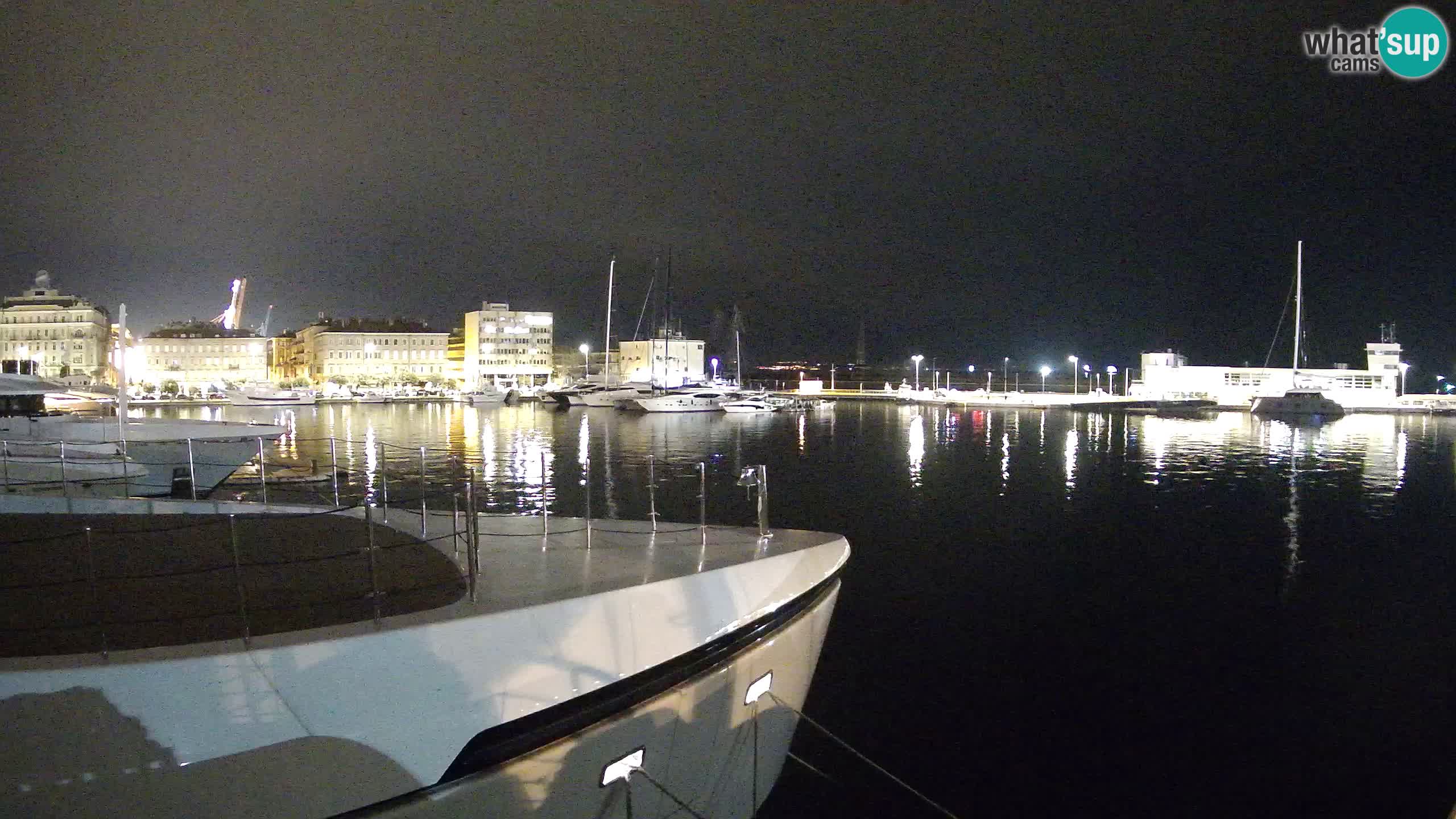Rijeka – Botel Marina webcam en direct