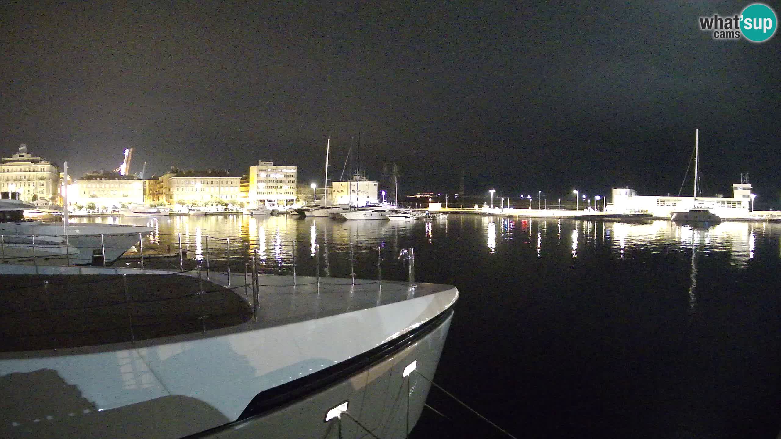 Rijeka – Botel Marina web kamera