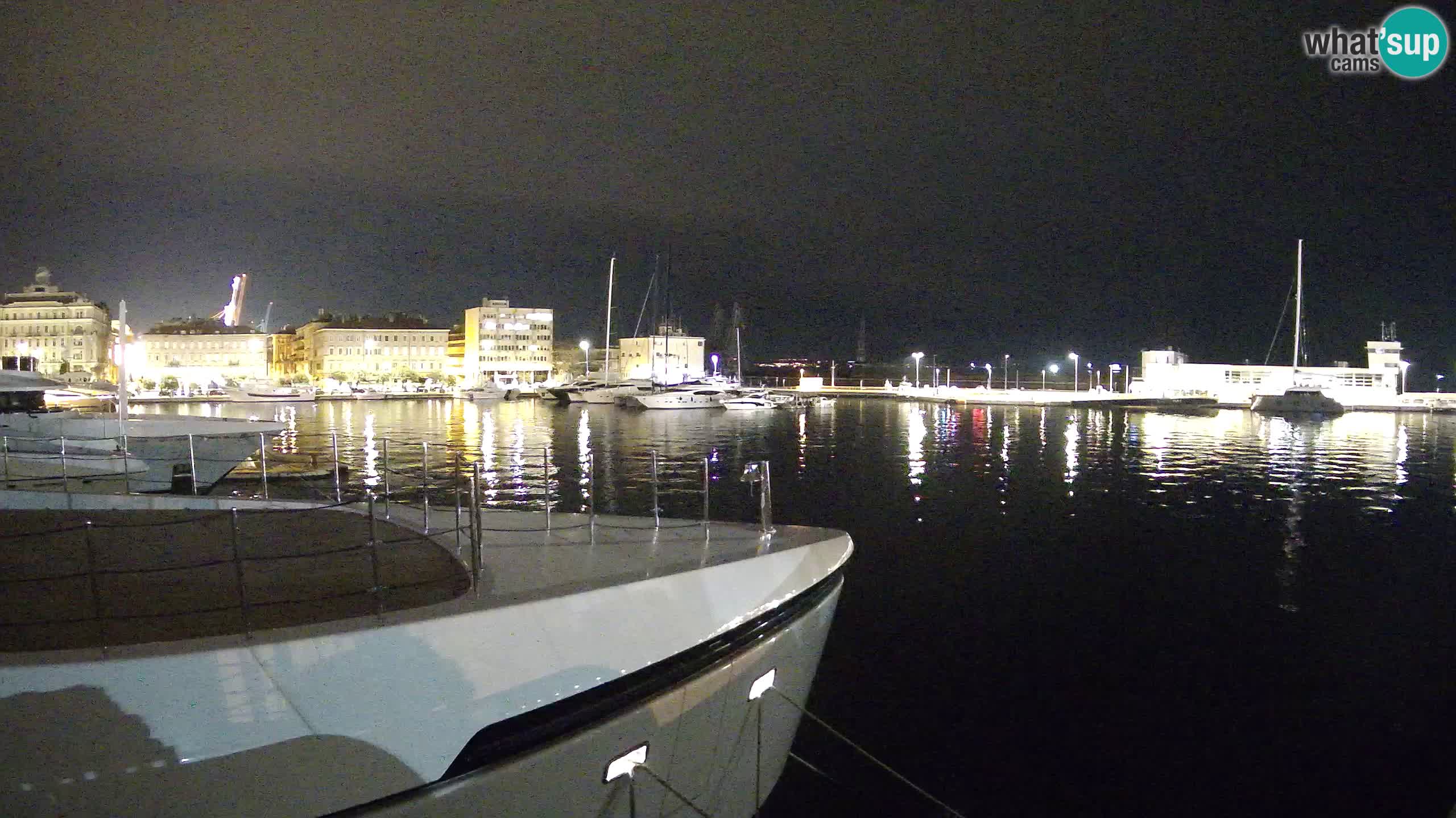 Botel Marina cámara web en vivo Rijeka