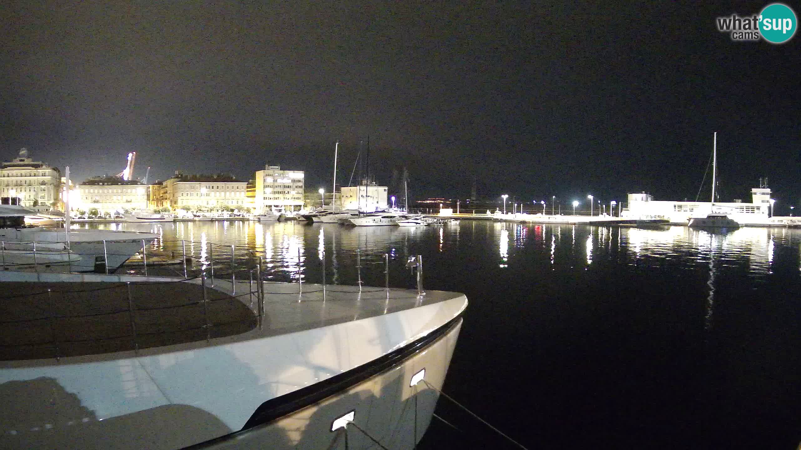 Rijeka – Botel Marina webcam en direct