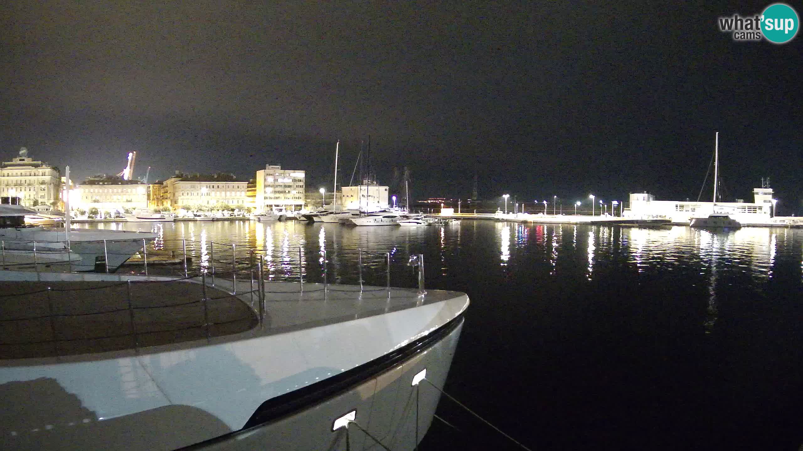 Rijeka – Botel Marina webcam en direct