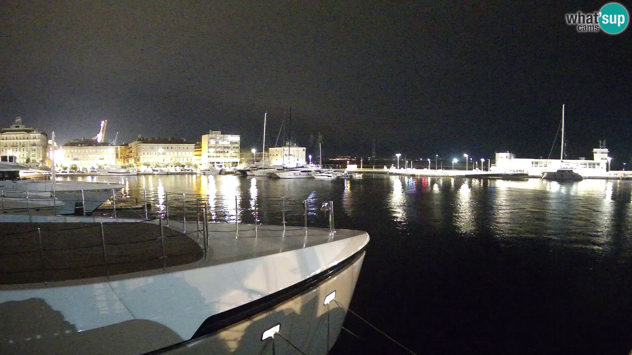 Reka – Botel Marina spletna kamera