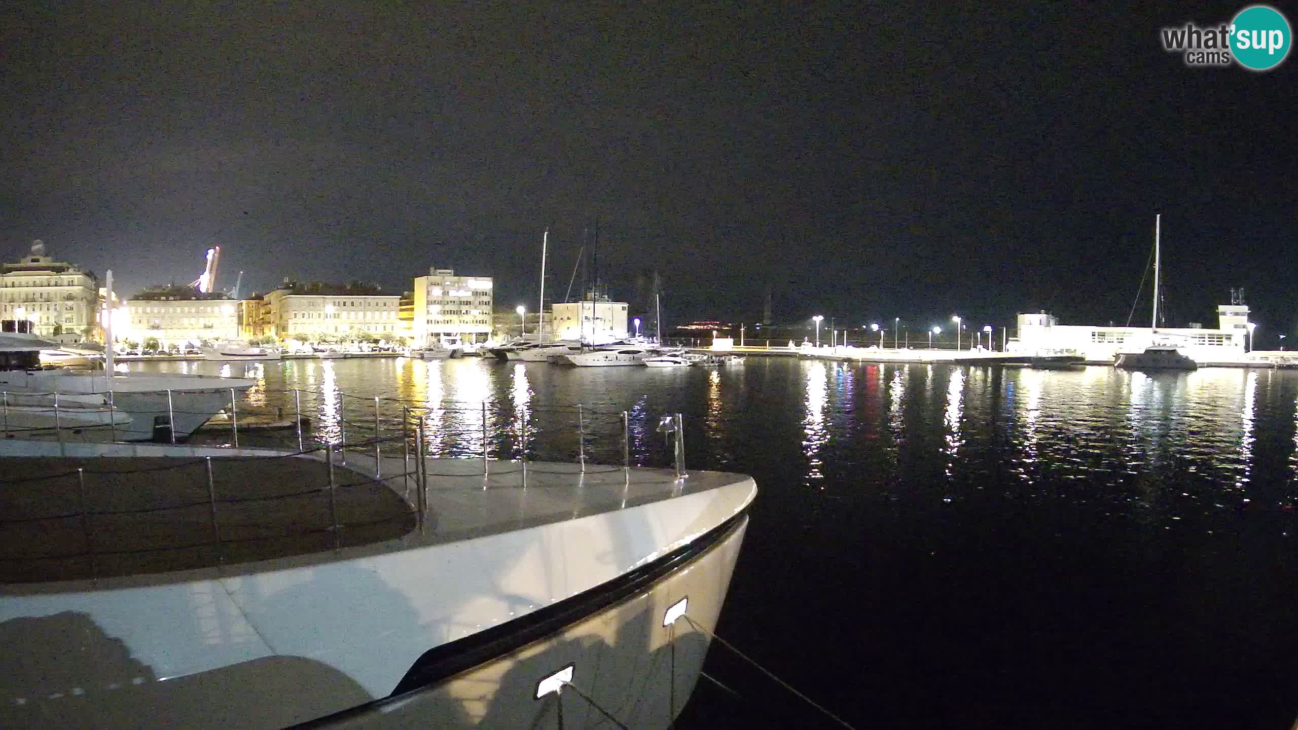 Rijeka – Botel Marina webcam en direct
