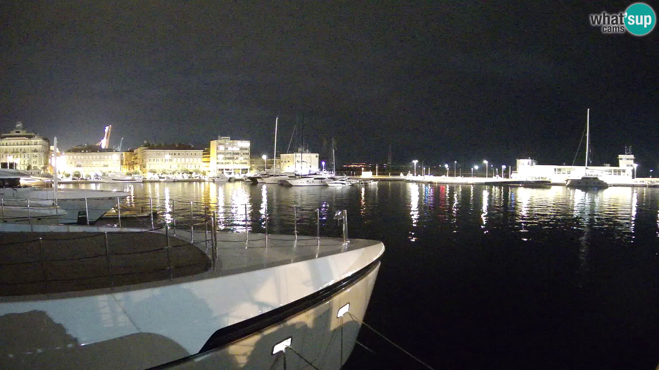 Botel Marina cámara web en vivo Rijeka