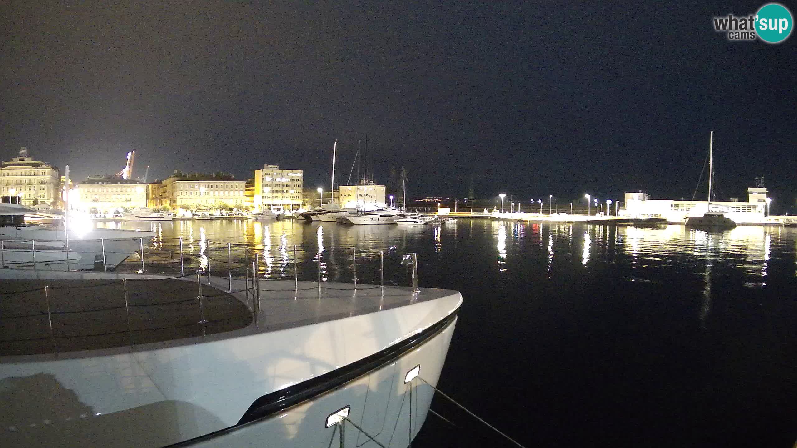 Botel Marina cámara web en vivo Rijeka