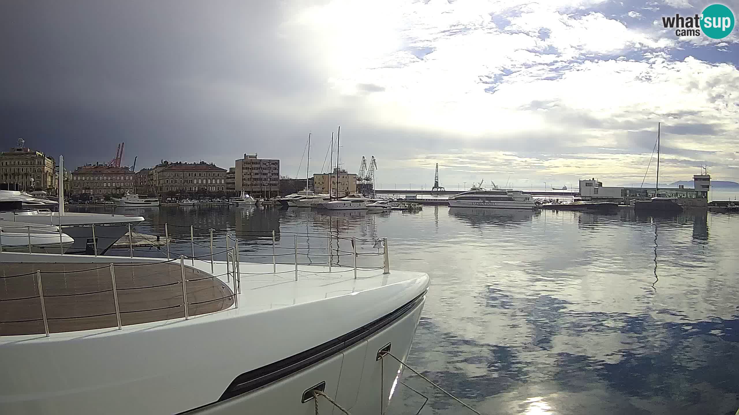 Reka – Botel Marina spletna kamera