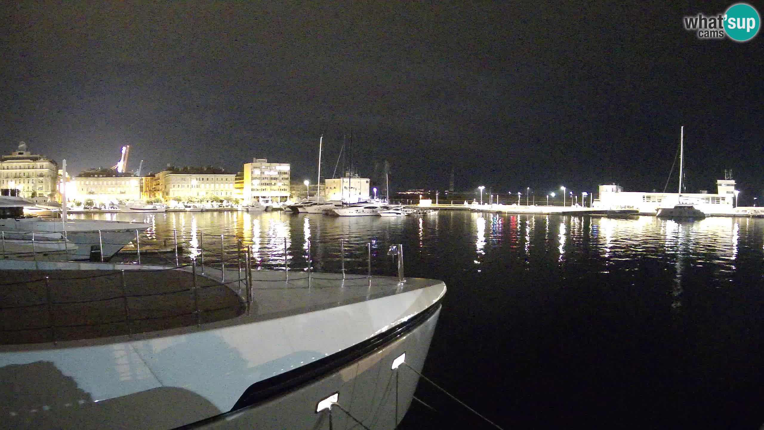 Rijeka – Botel Marina web kamera
