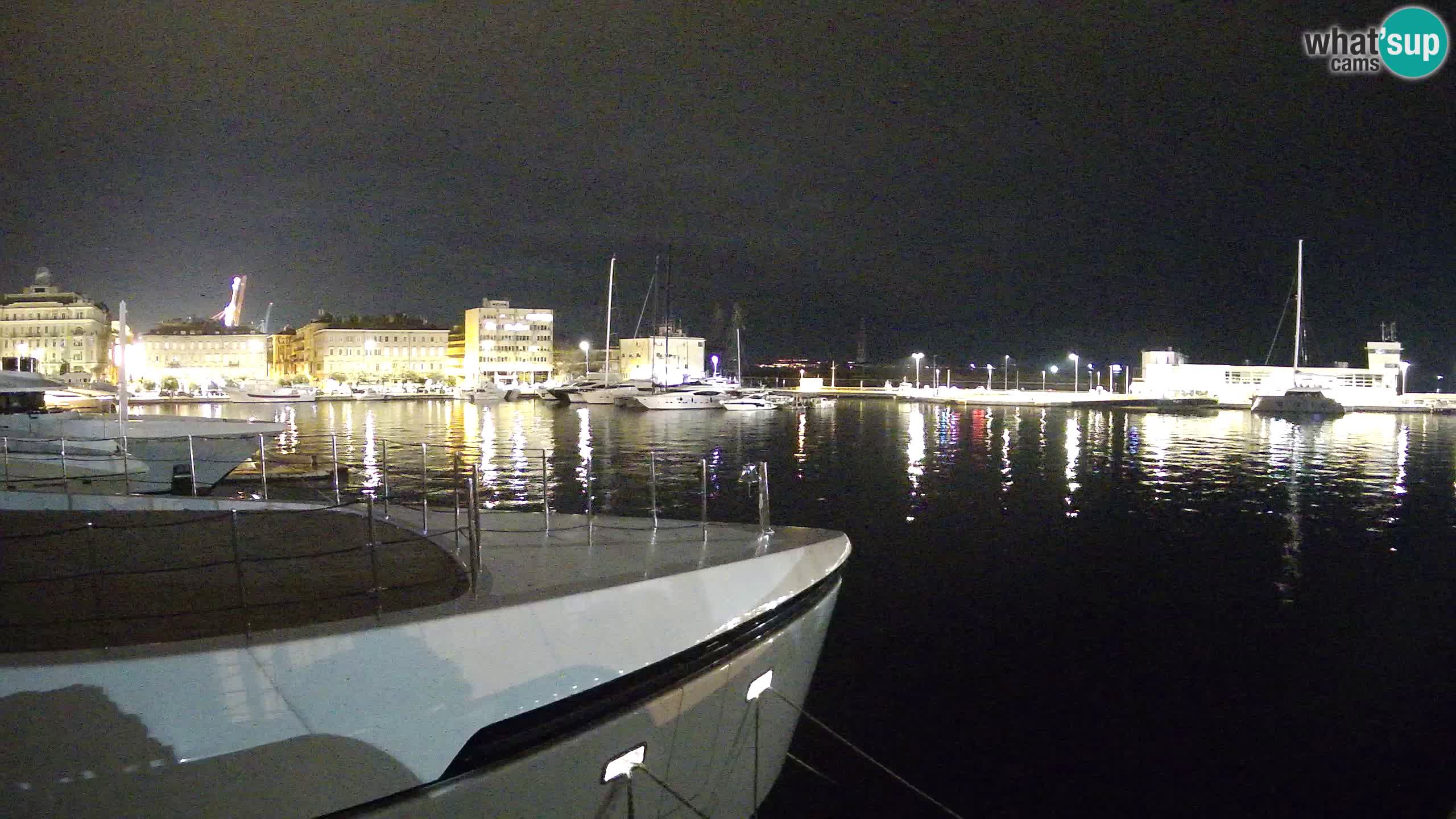 Rijeka – Botel Marina webcam en direct