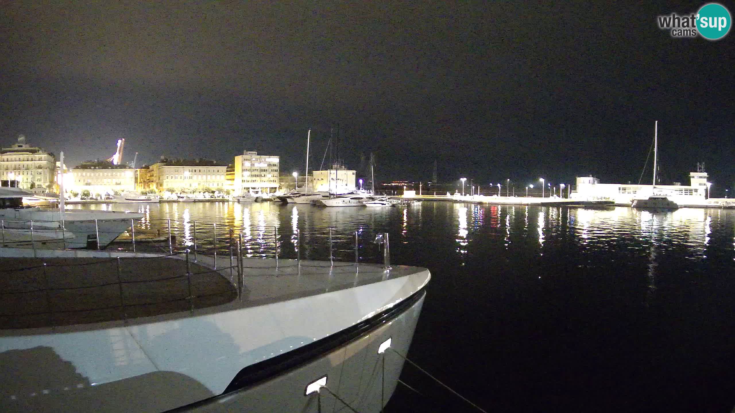 Botel Marina cámara web en vivo Rijeka