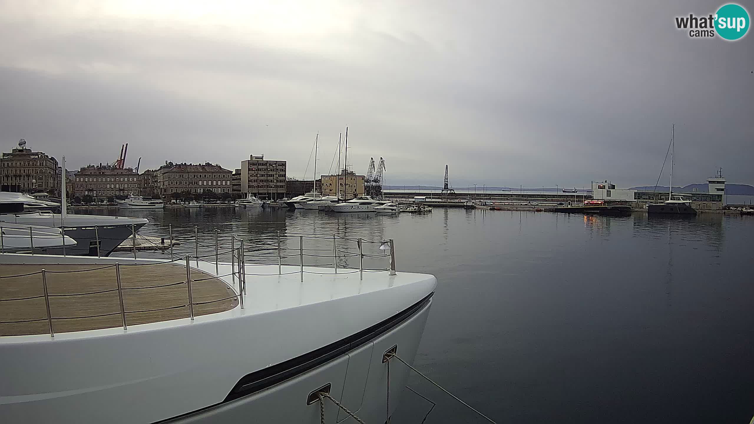 Rijeka – Botel Marina web kamera