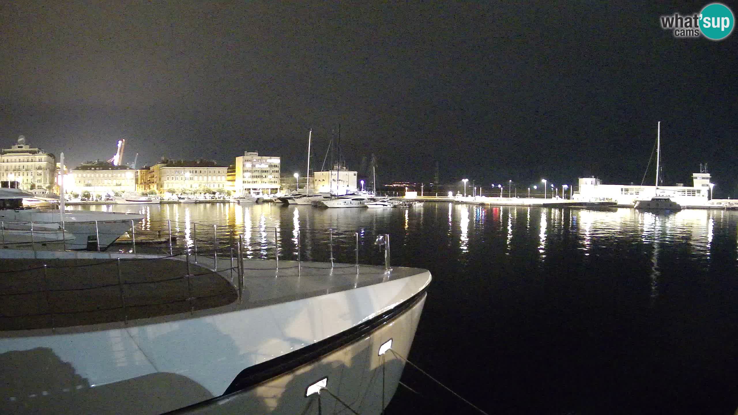 Reka – Botel Marina spletna kamera