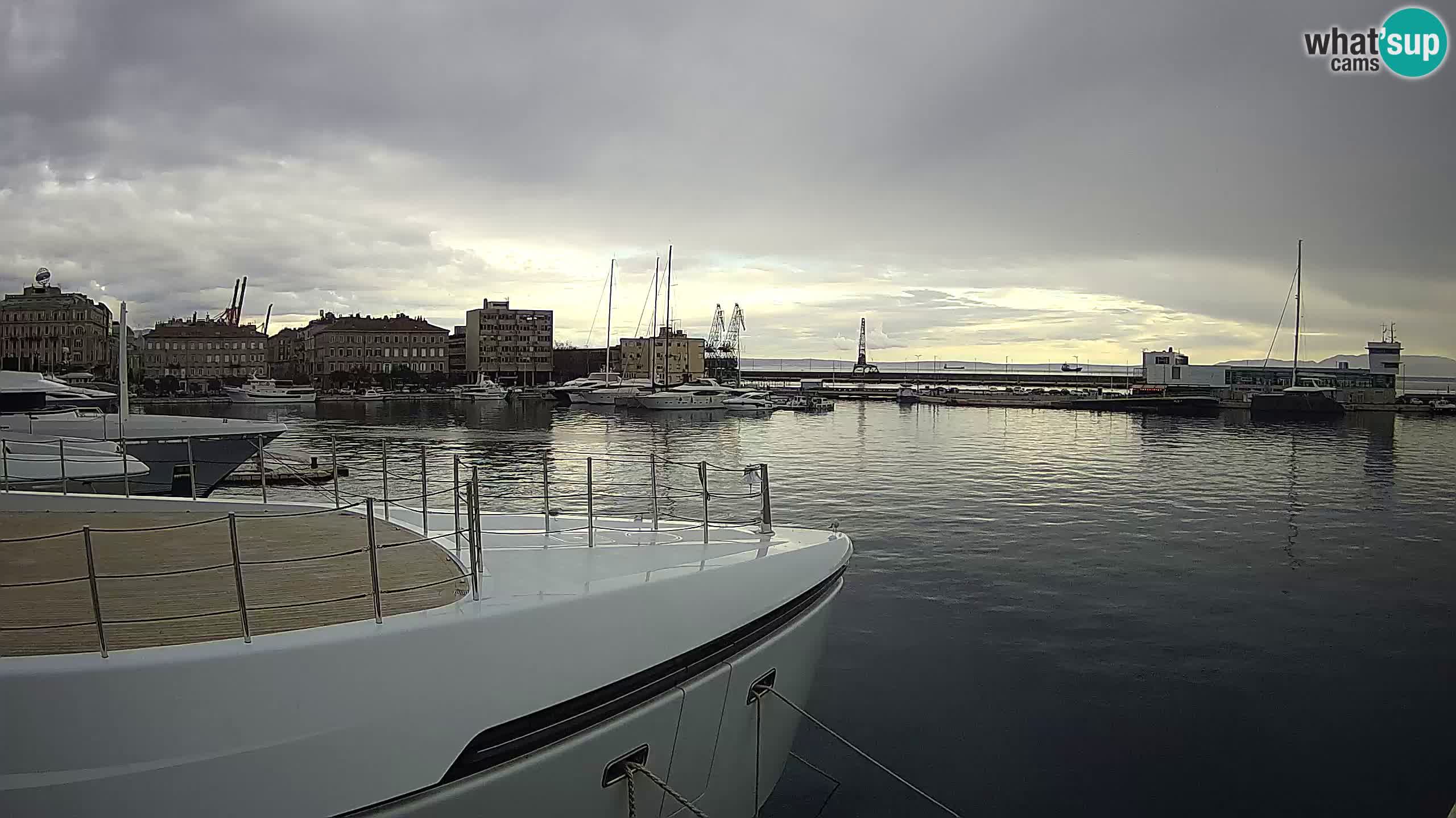 Rijeka – Botel Marina webcam en direct