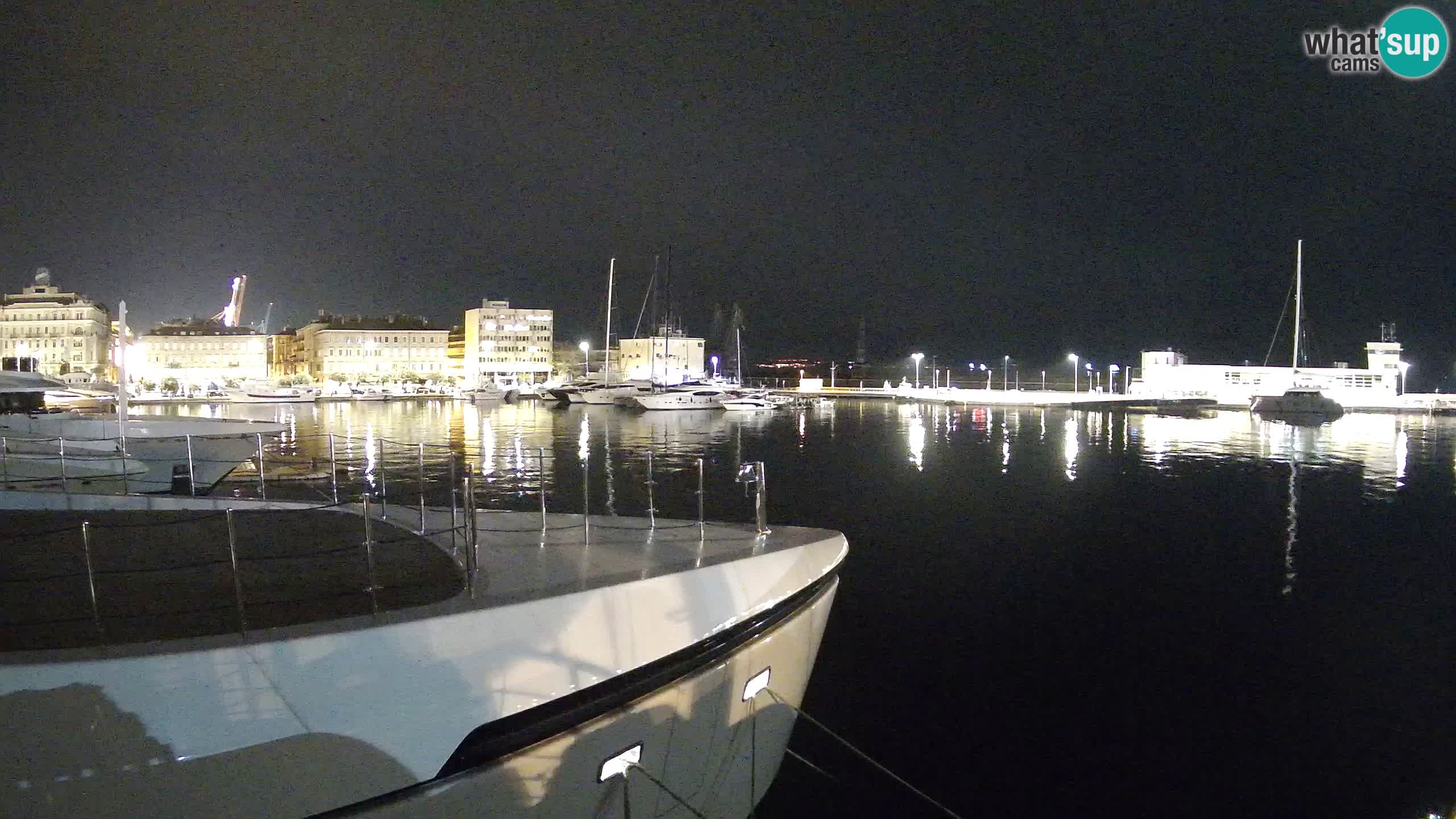 Botel Marina cámara web en vivo Rijeka