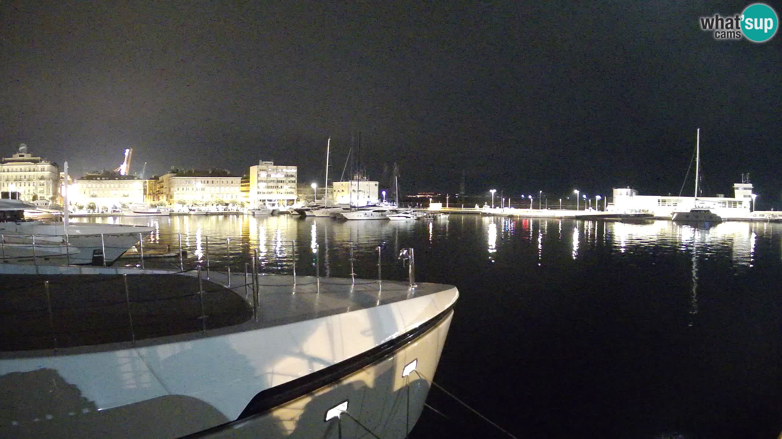 Reka – Botel Marina spletna kamera