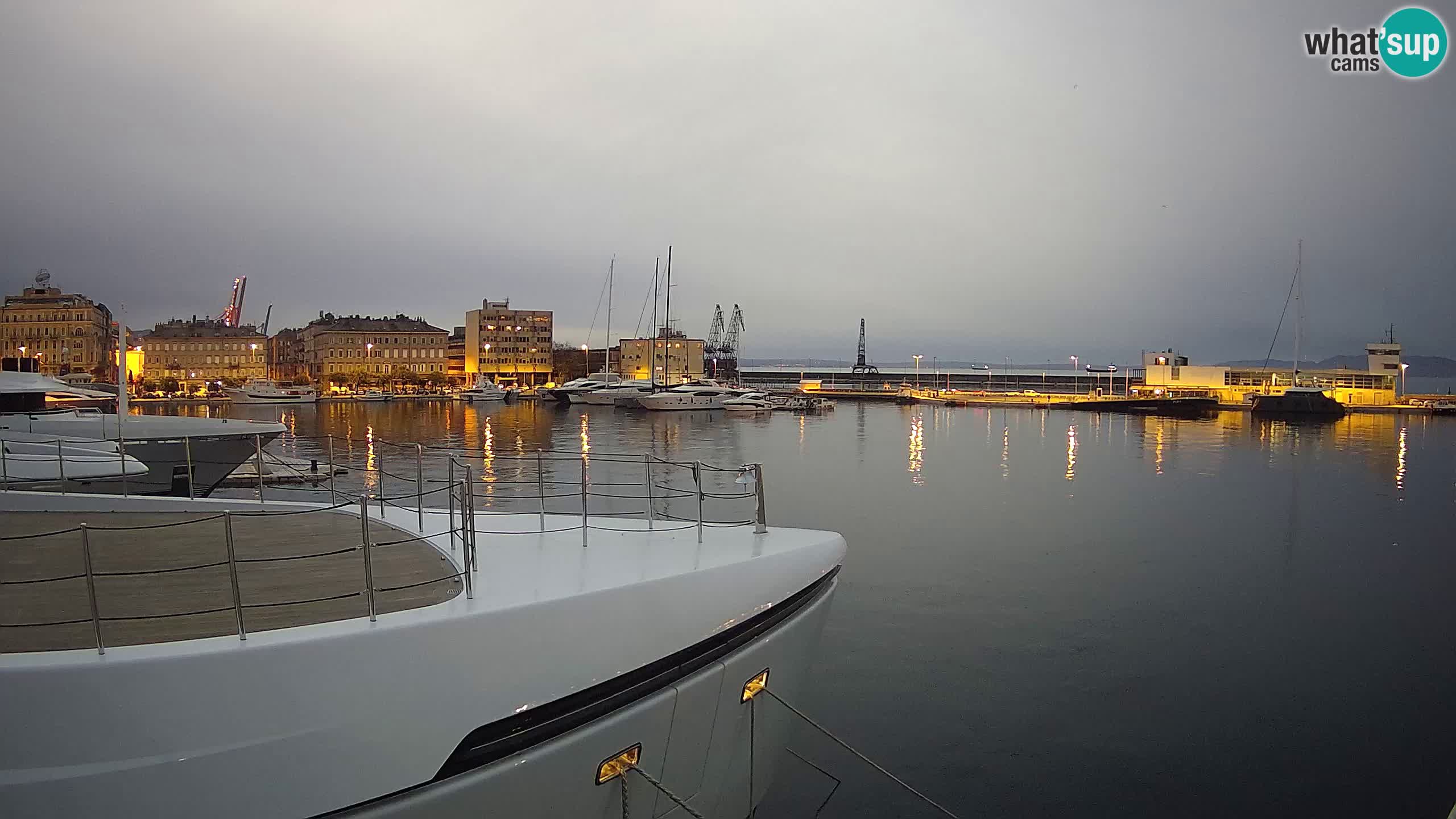 Rijeka – Botel Marina web kamera