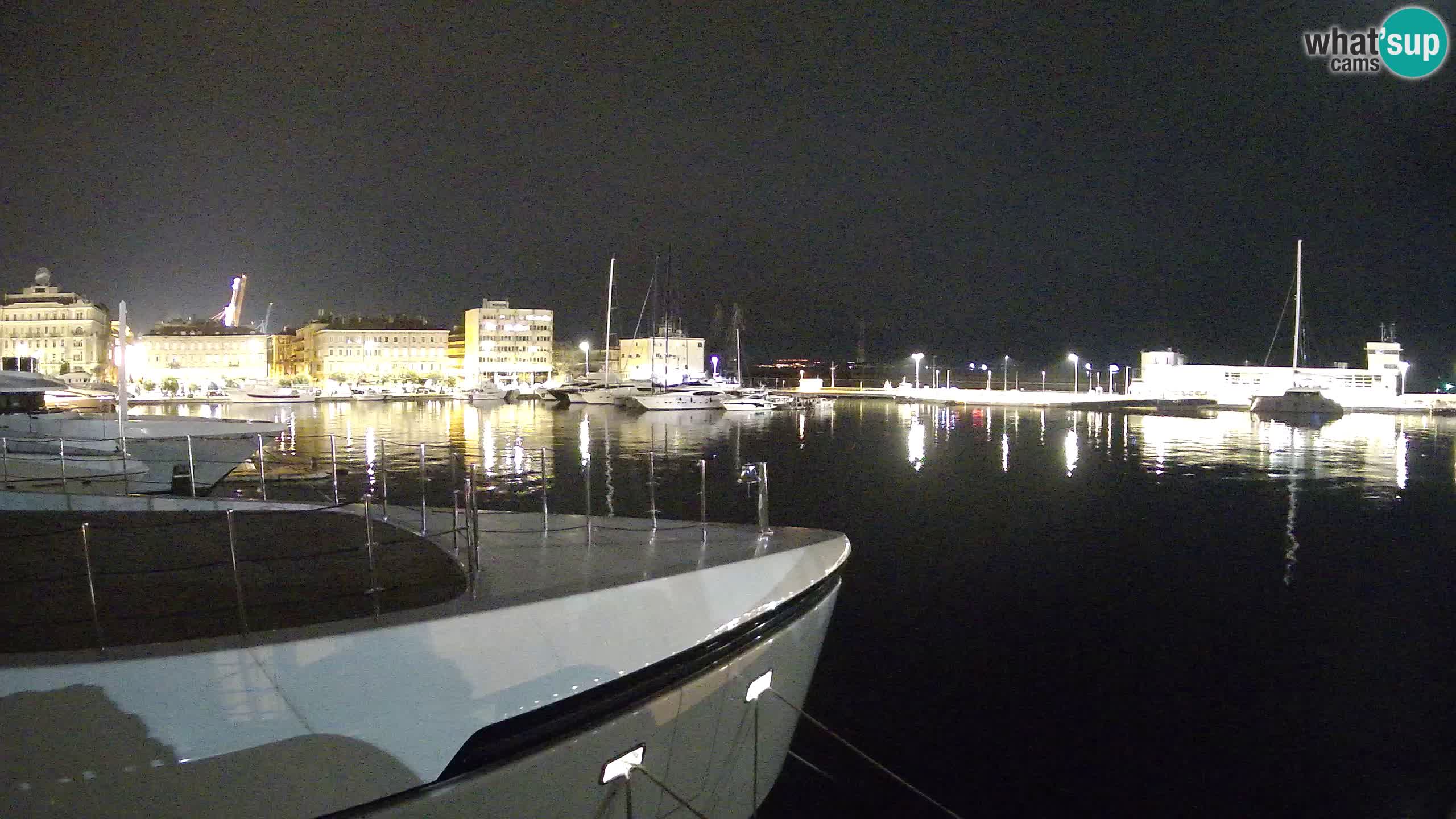 Rijeka – Botel Marina webcam en direct
