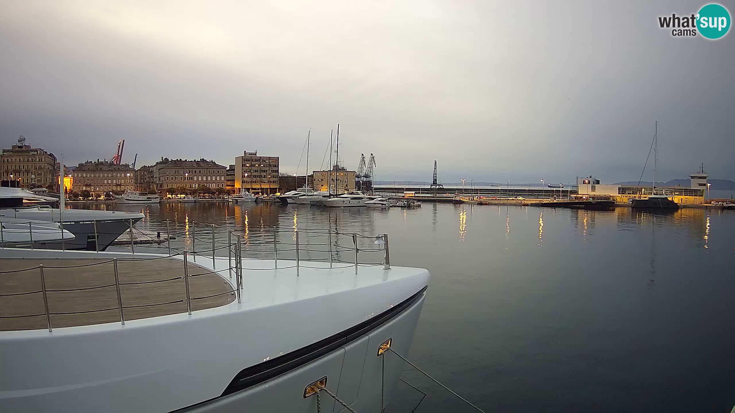 Rijeka – Botel Marina webcam en direct