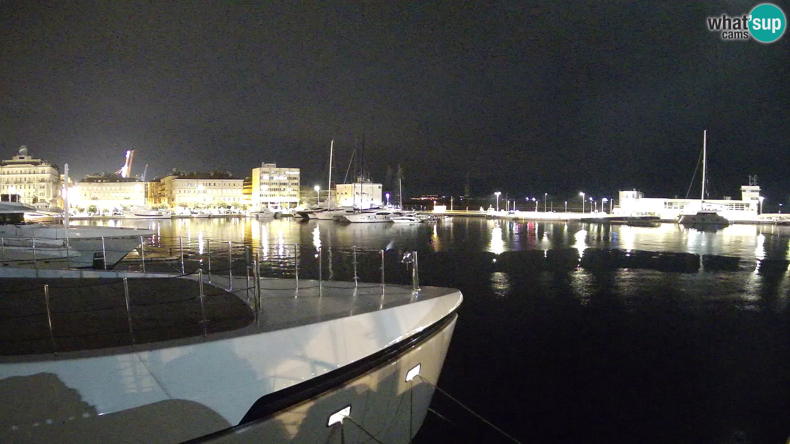 Rijeka – Botel Marina webcam en direct
