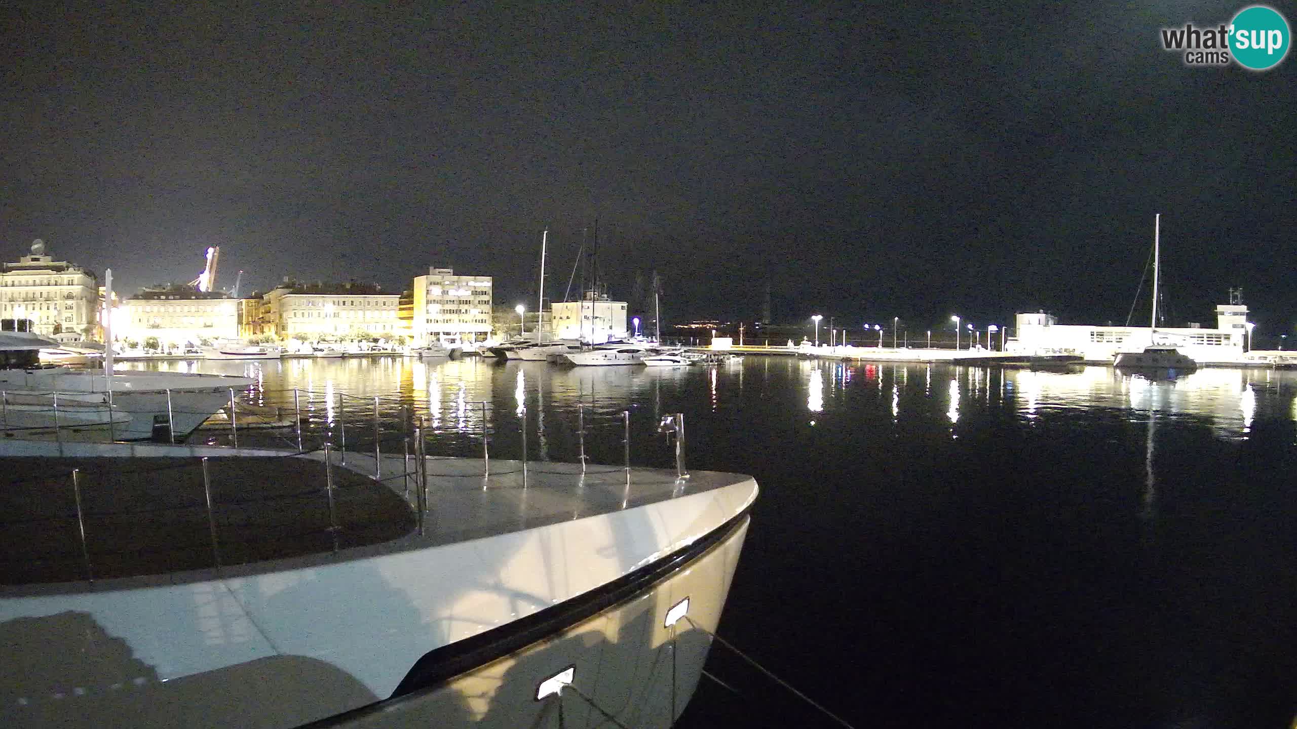 Rijeka – Botel Marina webcam en direct