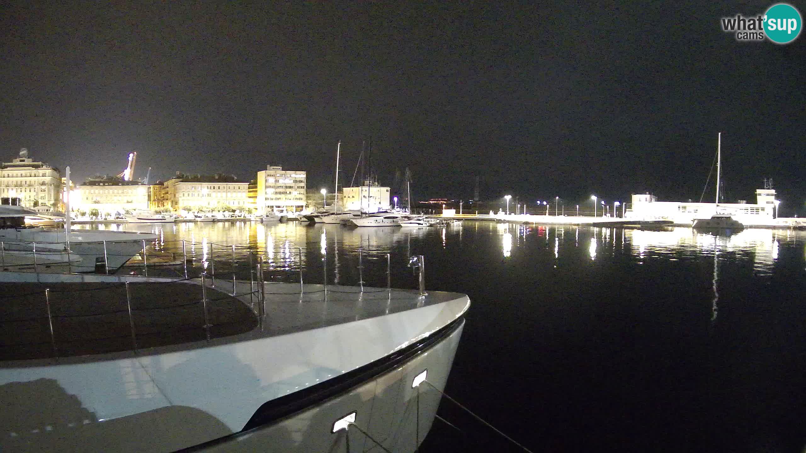 Rijeka – Botel Marina web kamera