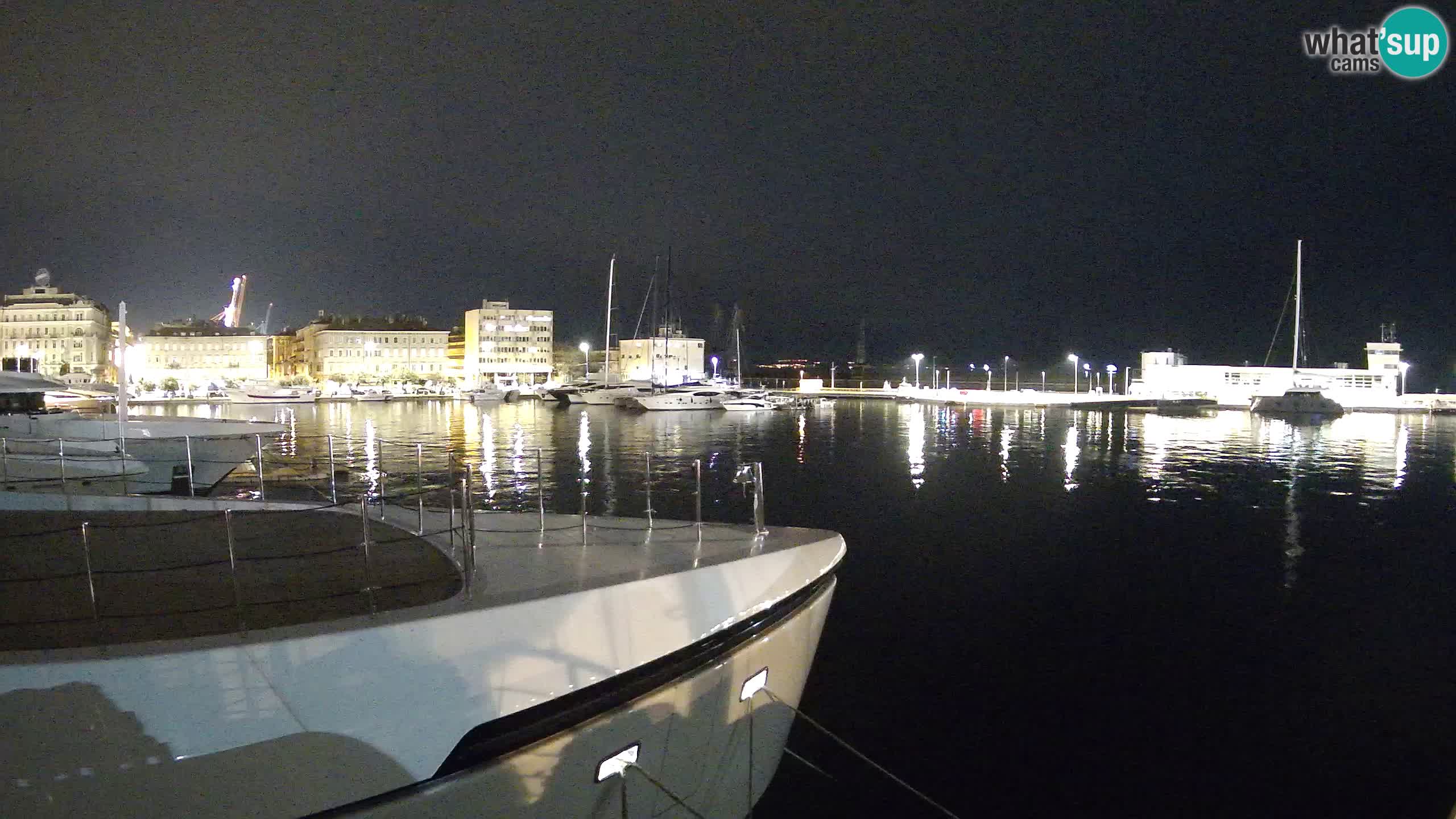Rijeka – Botel Marina web kamera