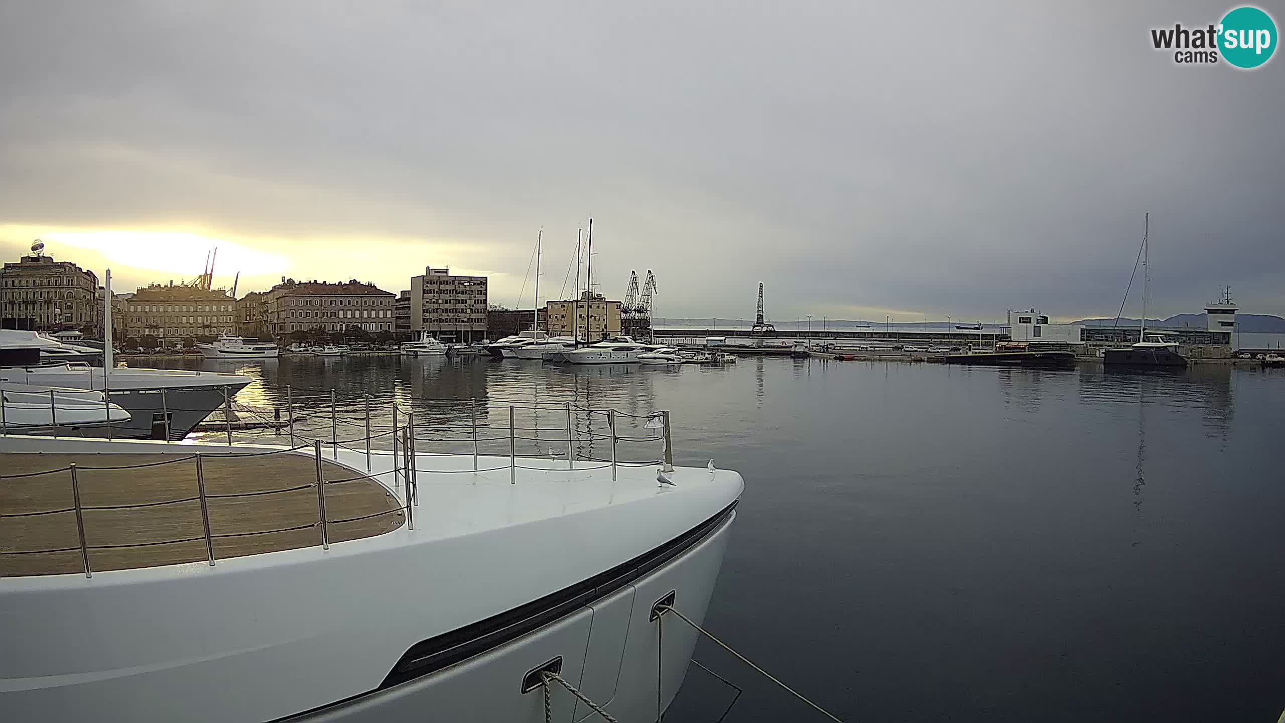 Rijeka – Botel Marina webcam en direct