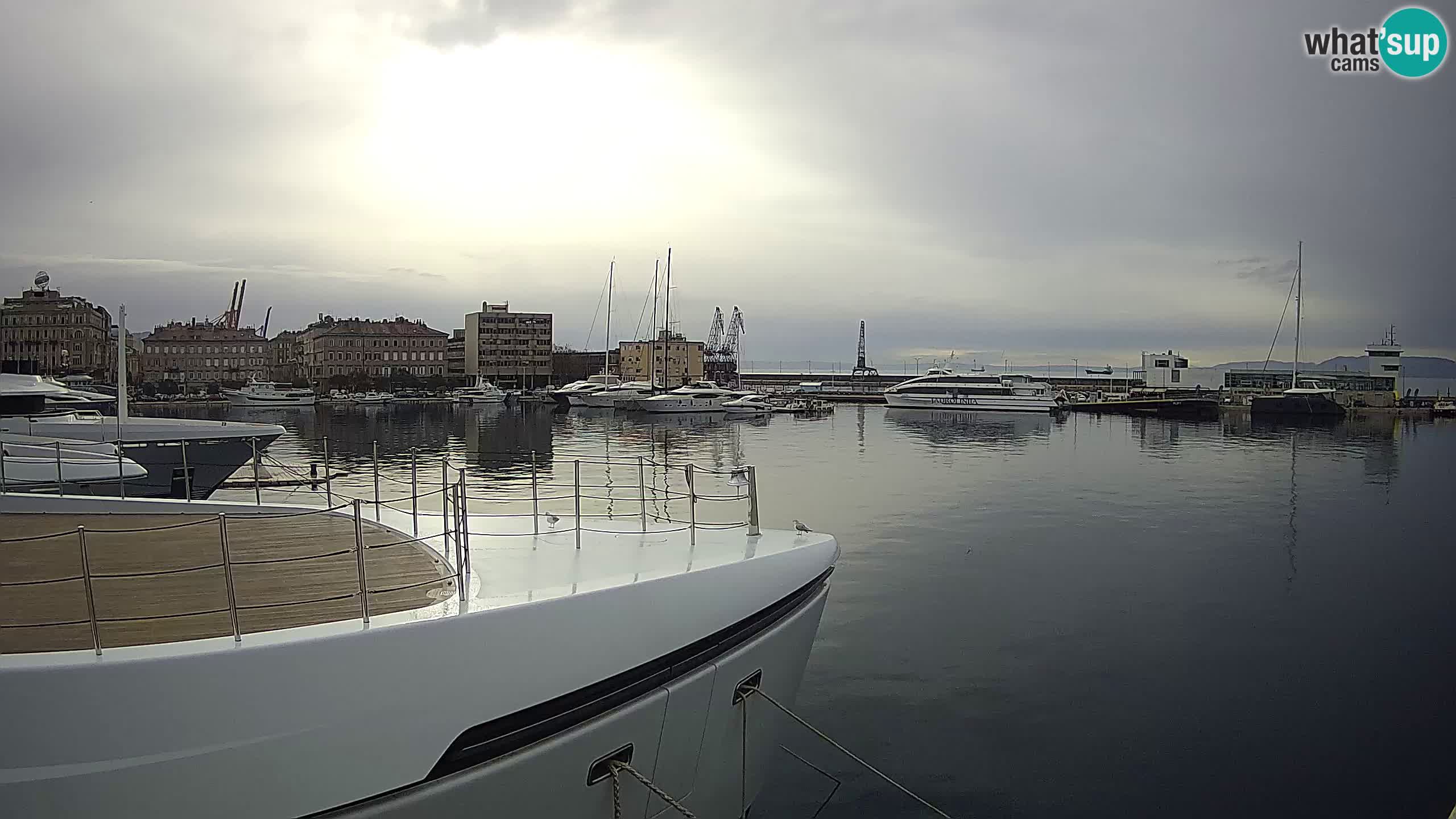 Reka – Botel Marina spletna kamera