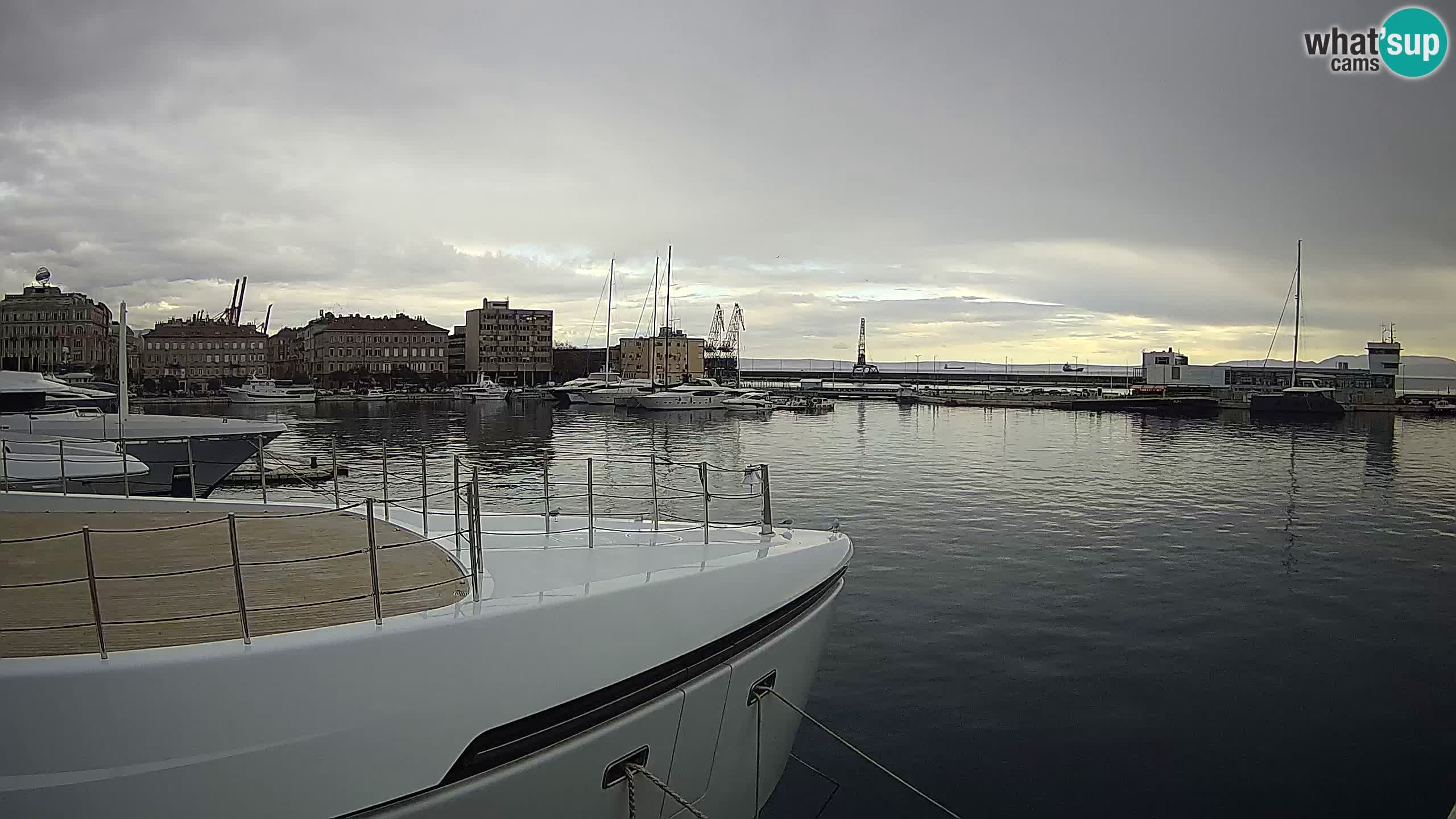 Rijeka – Botel Marina web kamera