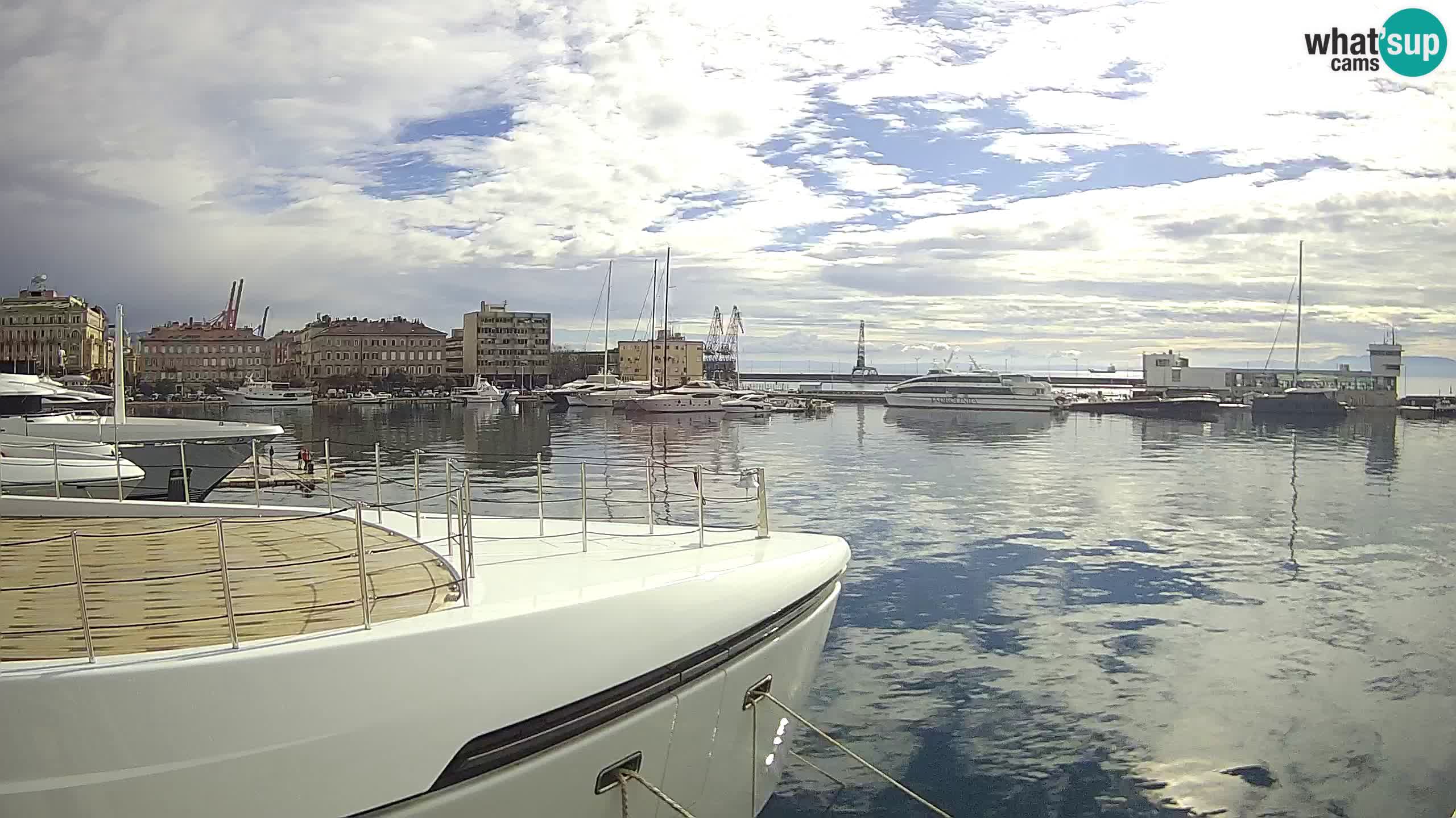 Reka – Botel Marina spletna kamera