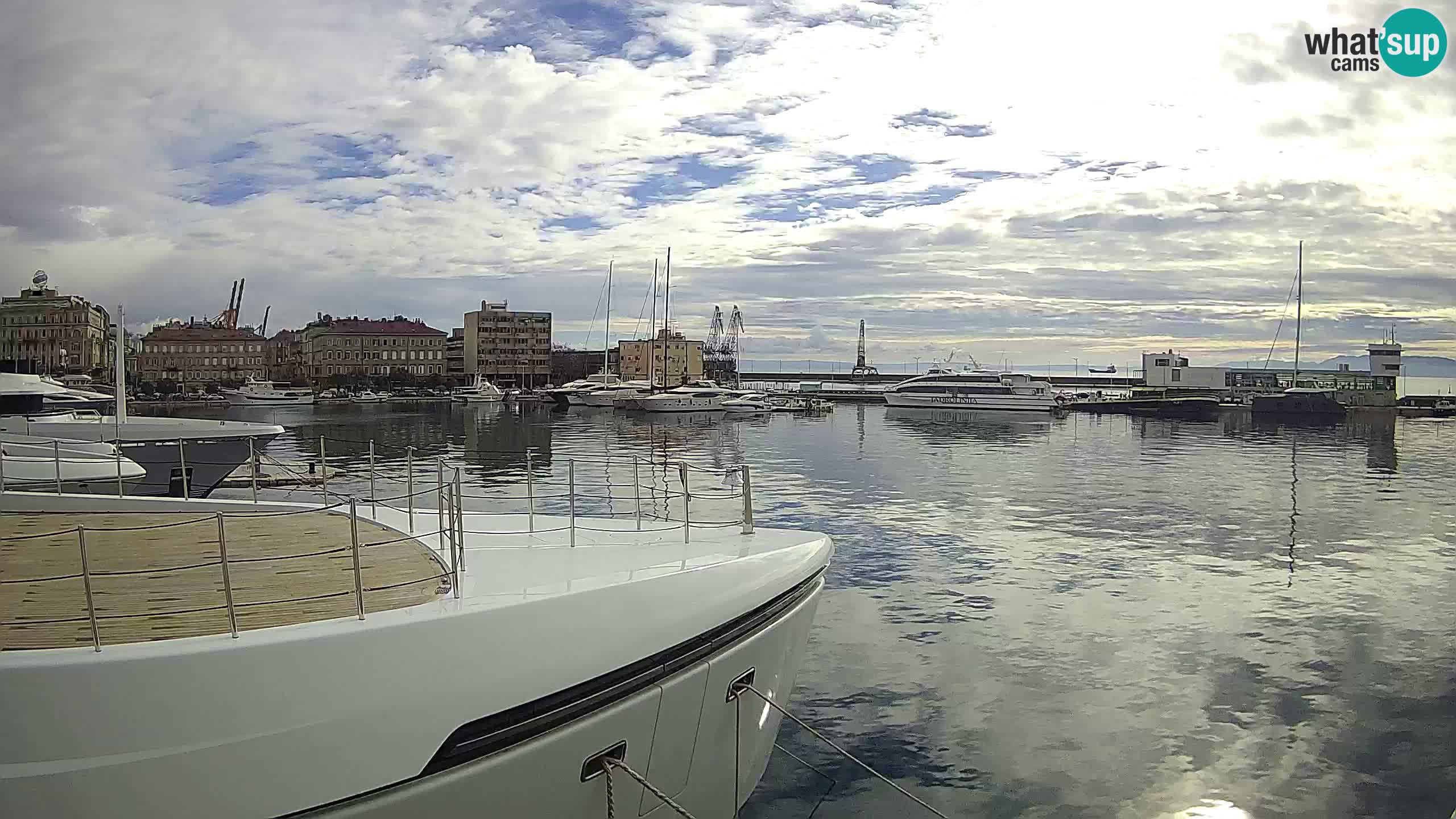 Reka – Botel Marina spletna kamera
