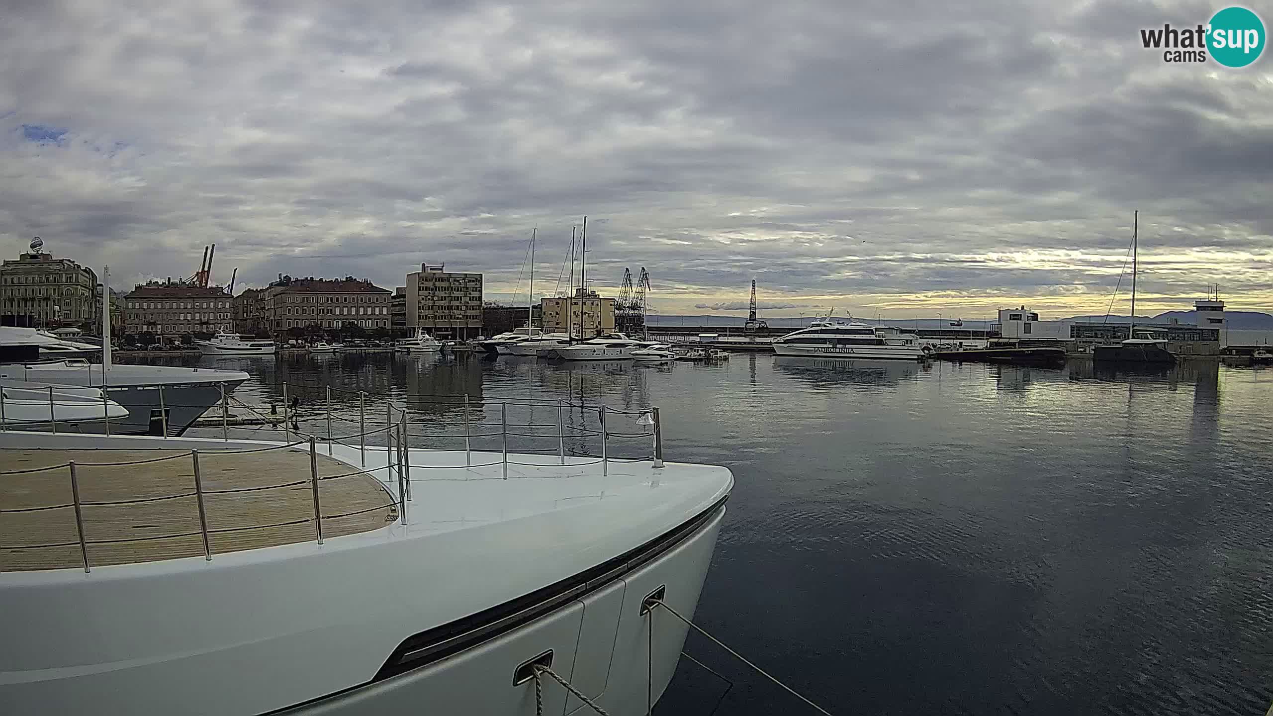 Rijeka – Botel Marina webcam en direct