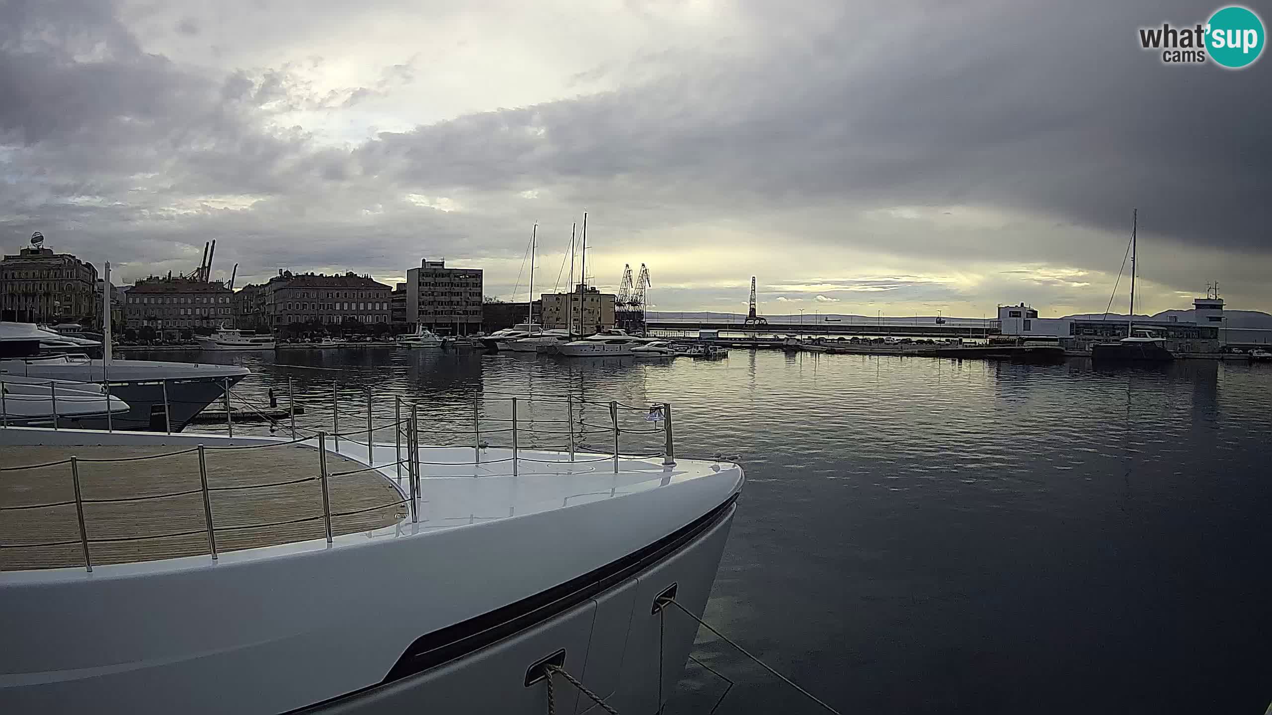 Rijeka – Botel Marina webcam en direct