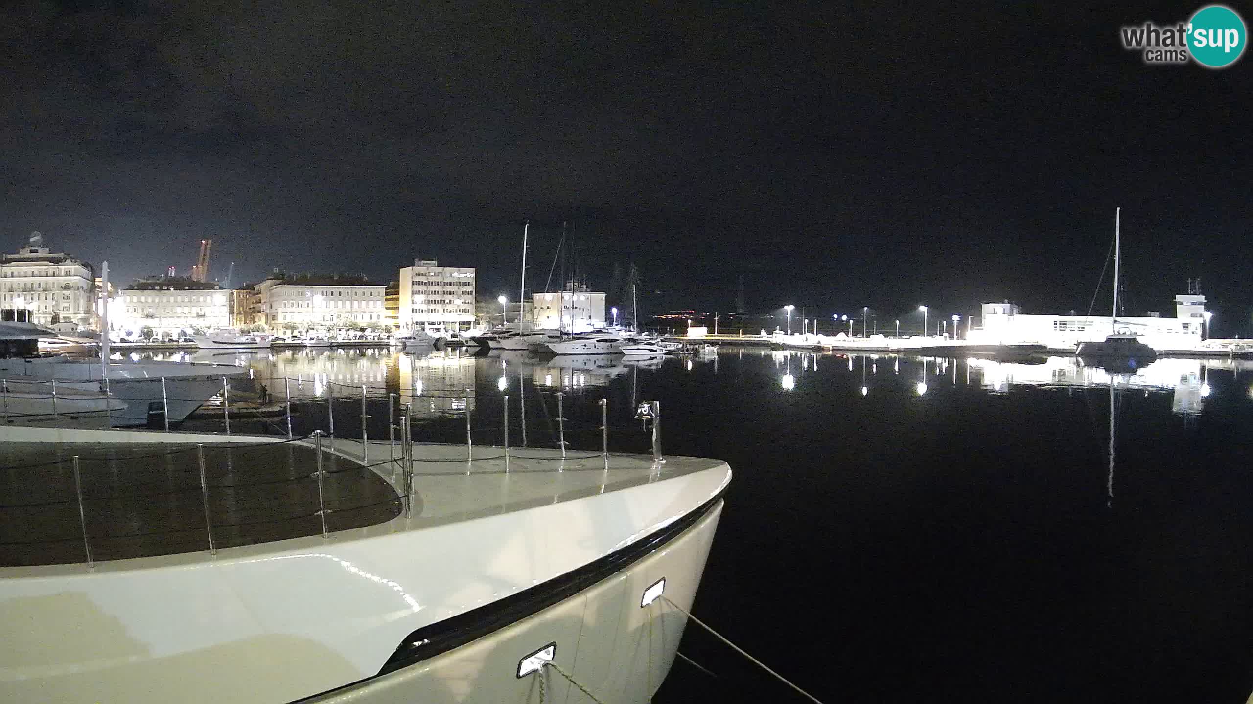 Reka – Botel Marina spletna kamera