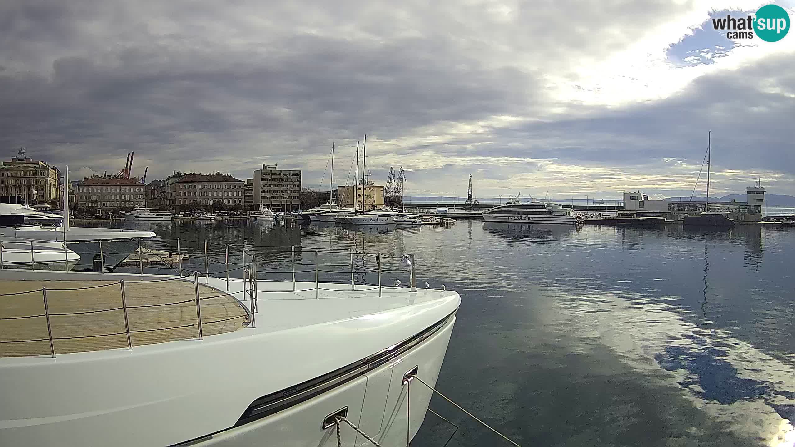 Rijeka – Botel Marina webcam en direct