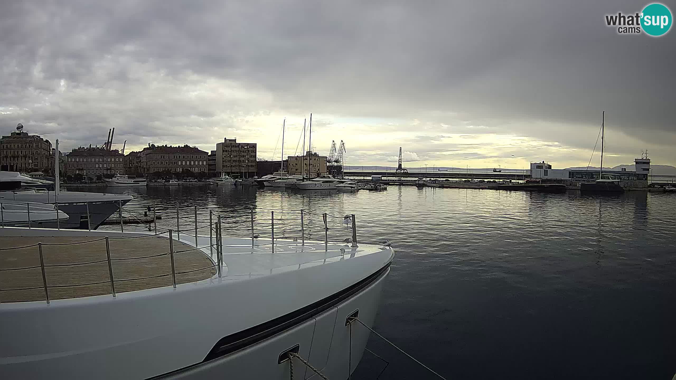 Rijeka – Botel Marina webcam en direct