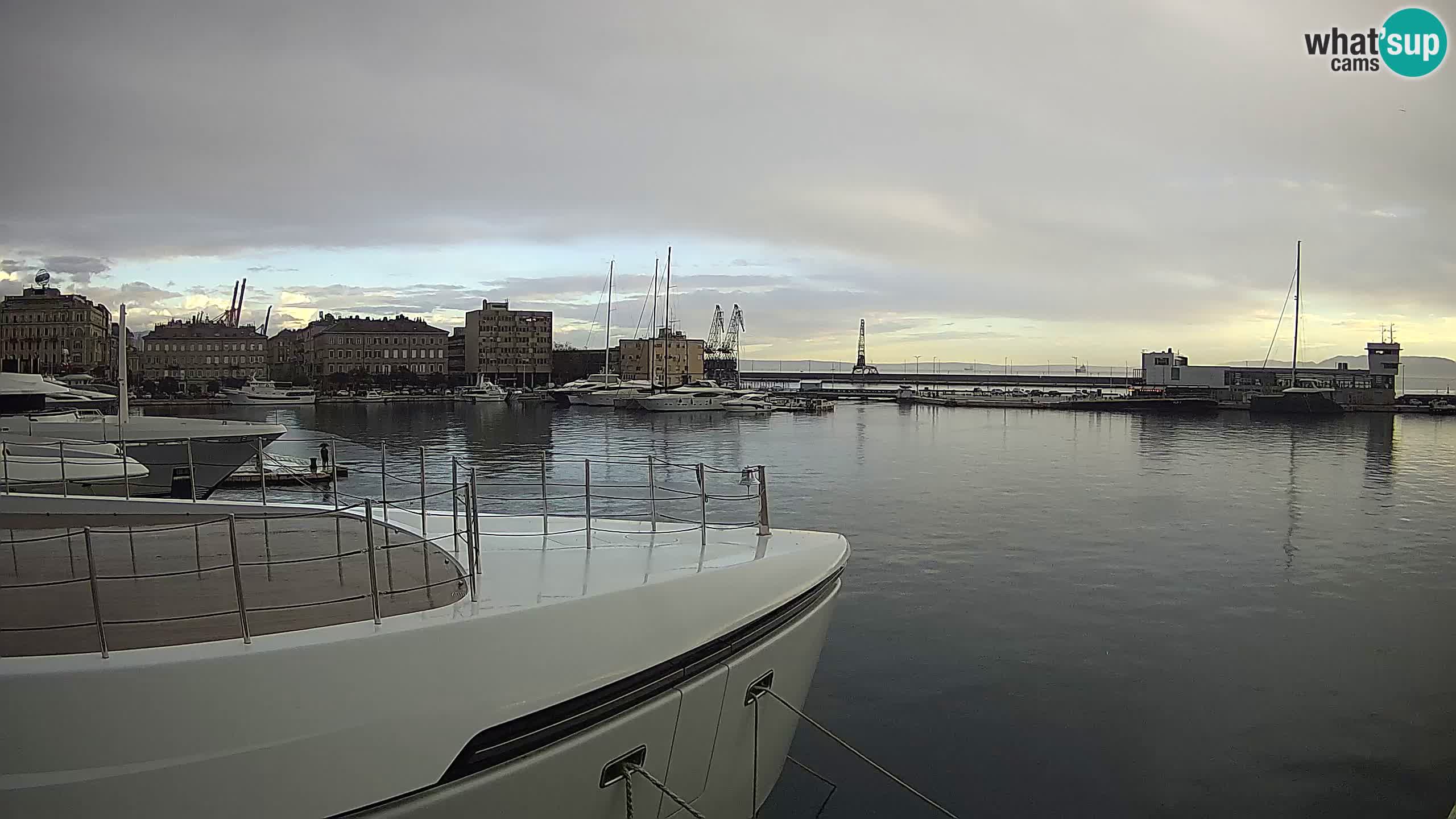 Rijeka – Botel Marina webcam en direct