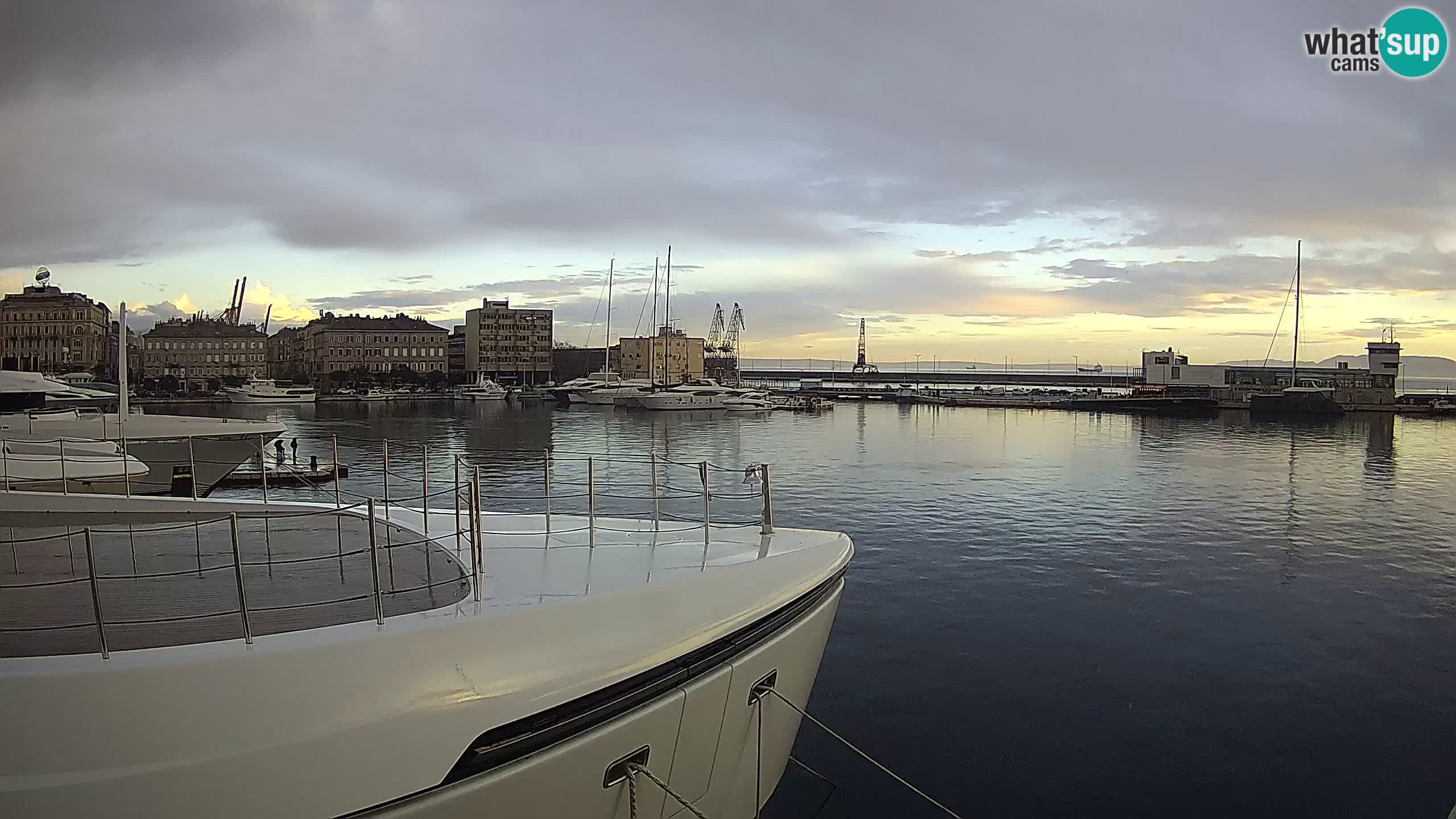 Rijeka – Botel Marina webcam en direct